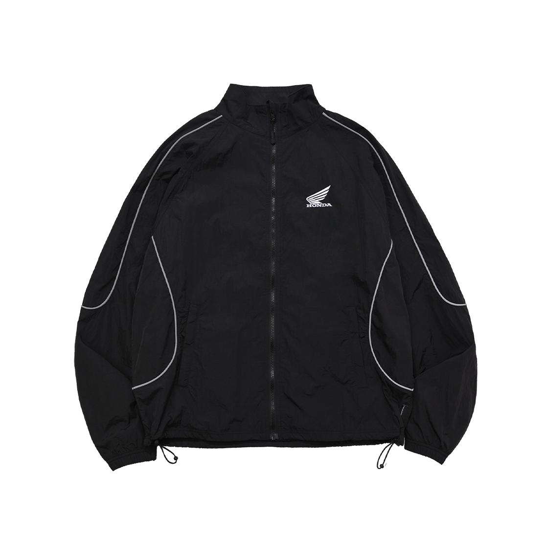 HFF1JK305ABK Honda Basic Logo nylon Track Jacket Black