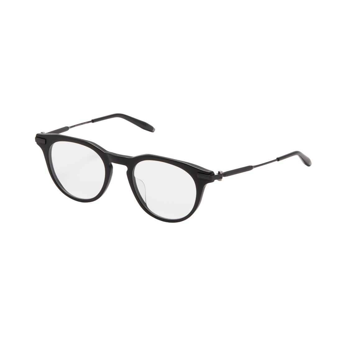 아코니 제미니 매트 블랙 솔리드 매트 블랙 클리어 렌즈(Akoni Gemini Matte Black Solid Matte Black Clear Lenses)