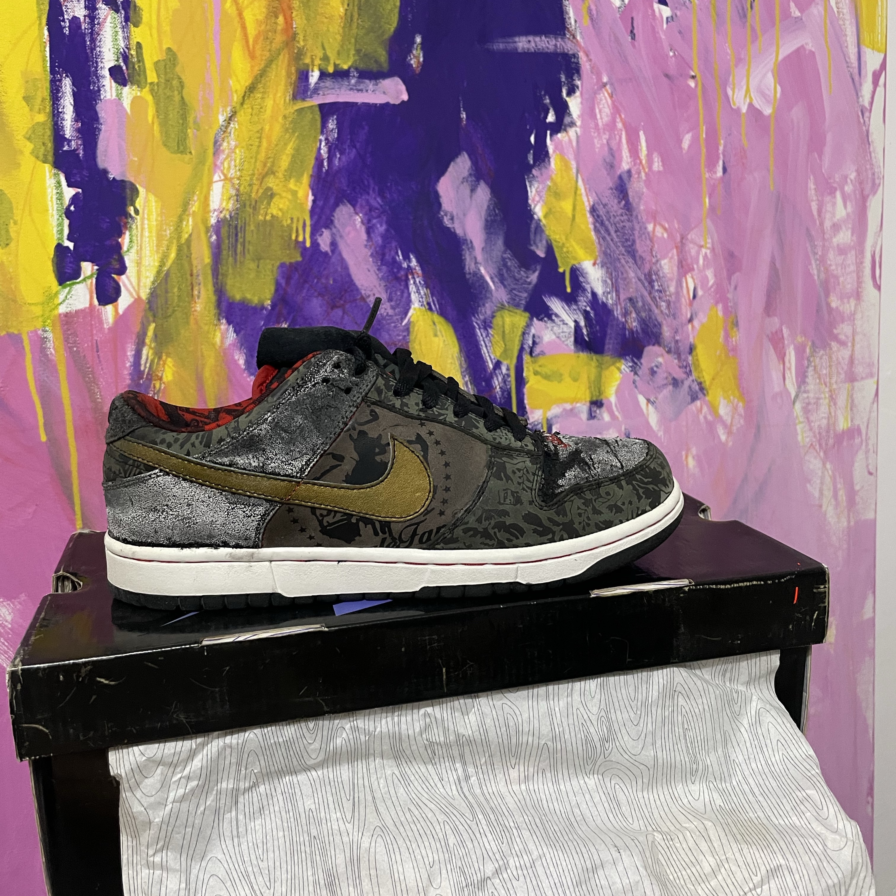Nike x Supreme SB Dunk Low White, Nike x SBTG Dunk SB Low 착용 스타일 - 5