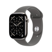 Apple Watch Series 11 46mm GPS Cellular Natural Titanium Case with Sport Band M/L Stone Grey (Korean Ver.)