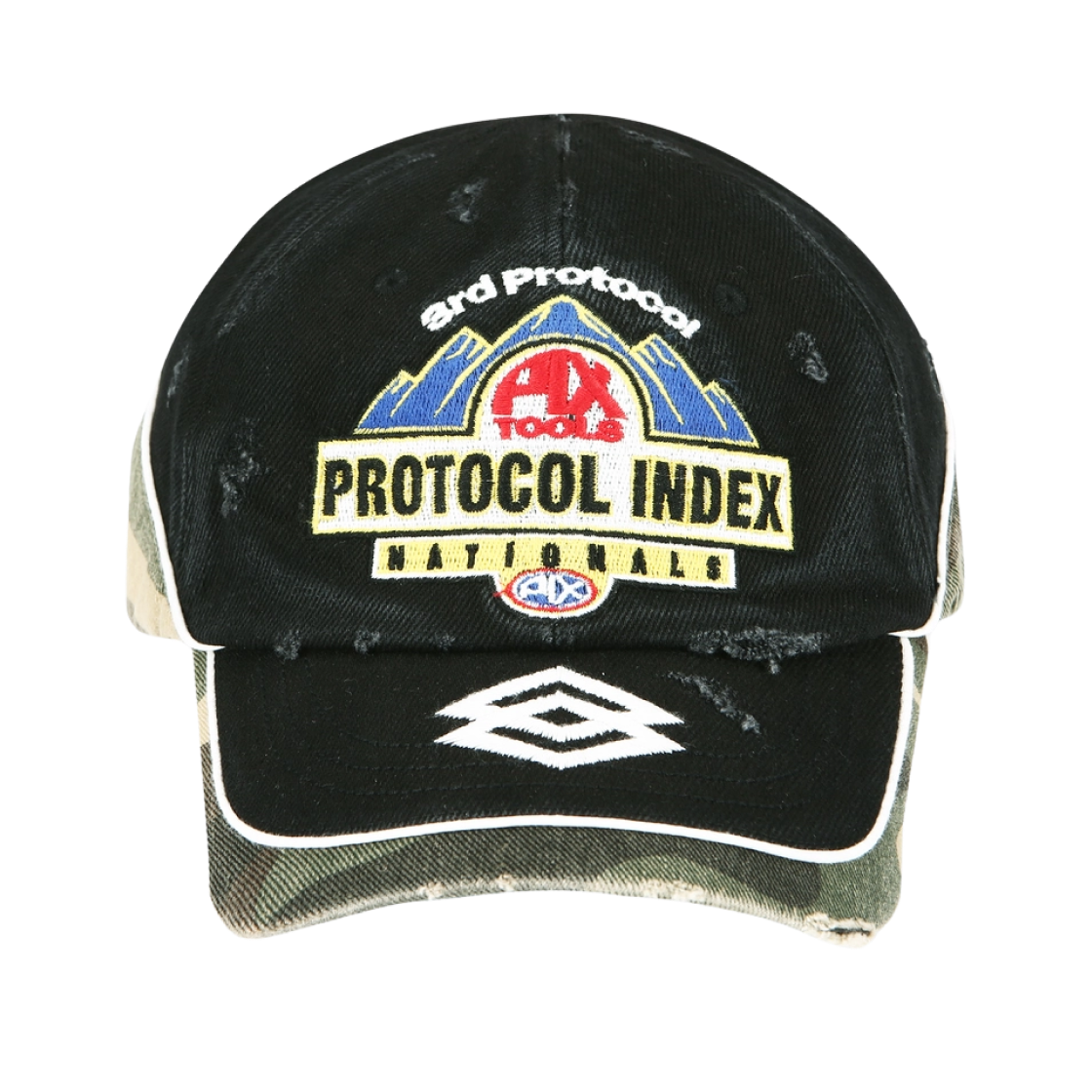 프로토콜 인덱스 레이싱 캡 블랙(Protocol Index Racing Cap Black)