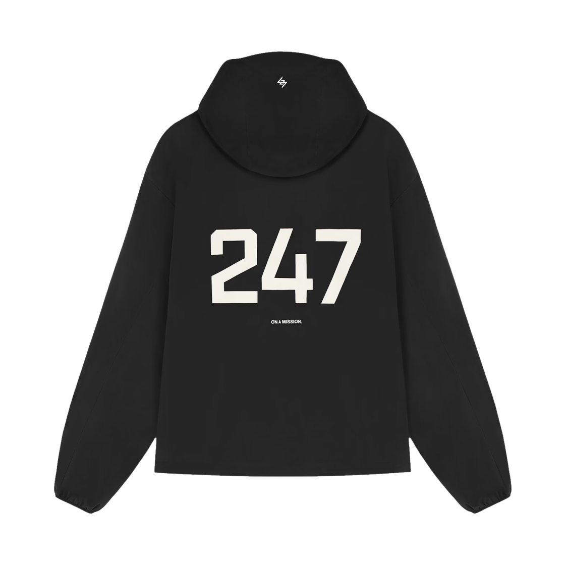 247리프레젠트 247 후디드 트레이닝 자켓 젯 블랙(247represent 247 Hooded Training Jacket Jet Black) - 1