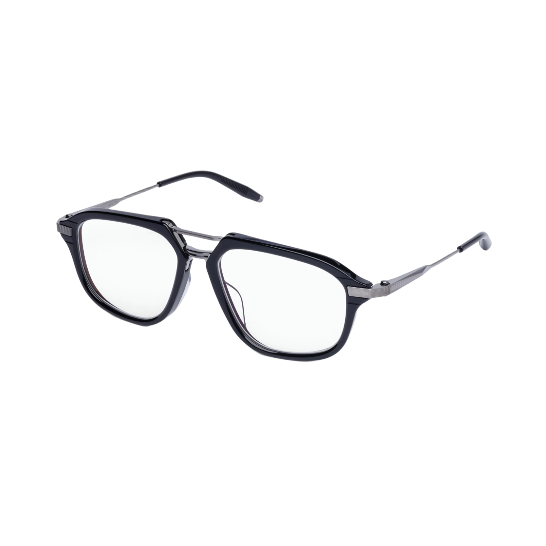 아코니 이라스 블랙 브러쉬드 블랙 팔라디움 클리어 렌즈(Akoni Iras Black Brushed Black Palladium Clear Lenses)