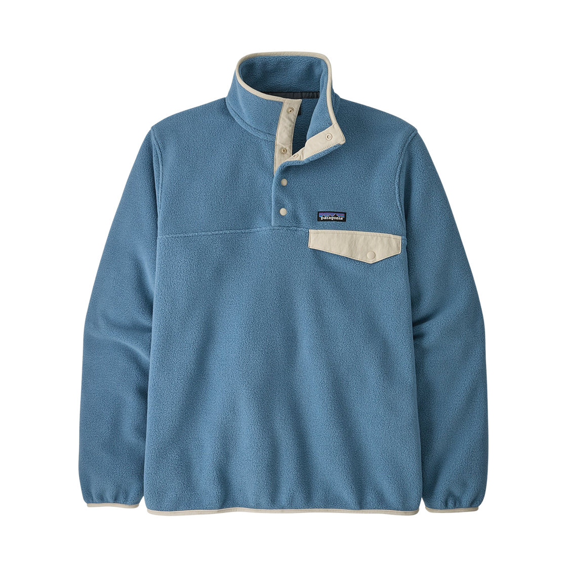 25551 Patagonia Lightweight Synchilla Snap-T Fleece Pullover Still Blue