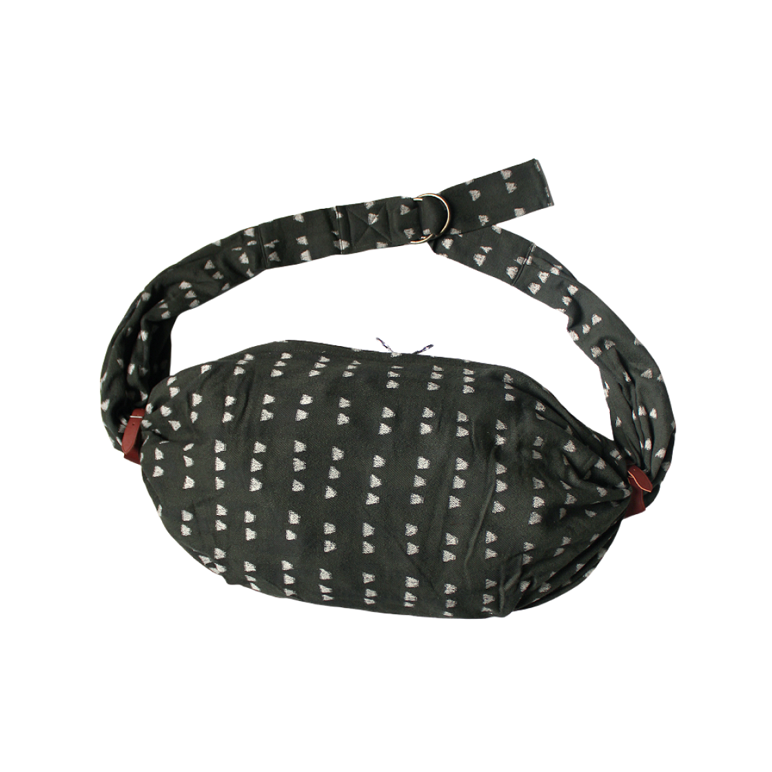 K2505XB537 Kapital Cotton Iris Snufkin Bag Dark Green