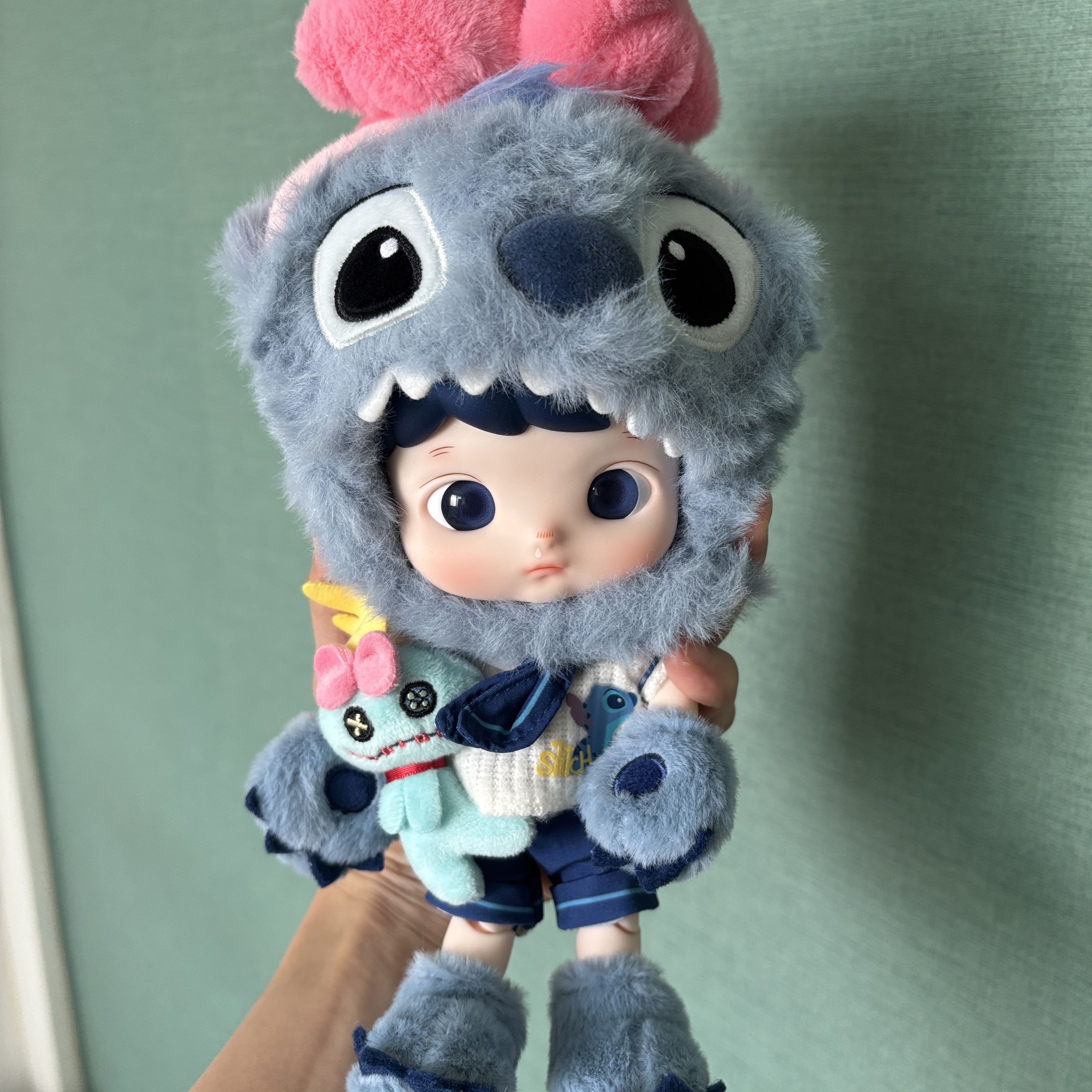 Pop Mart Hacipupu Stitch 1/8 BJD 착용 스타일 - 2