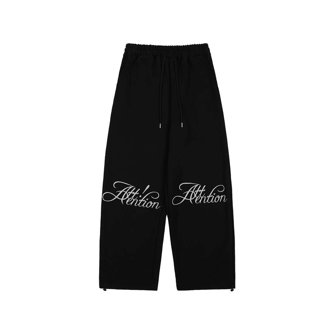 팬시클럽 어텐션 스웻팬츠 블랙