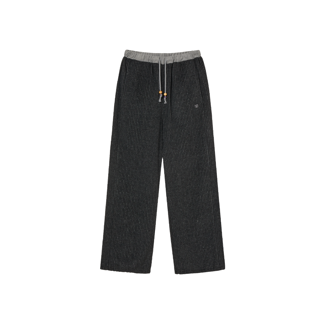 AE45FWSP002BLK AEAE Angel Stripe Pants Black