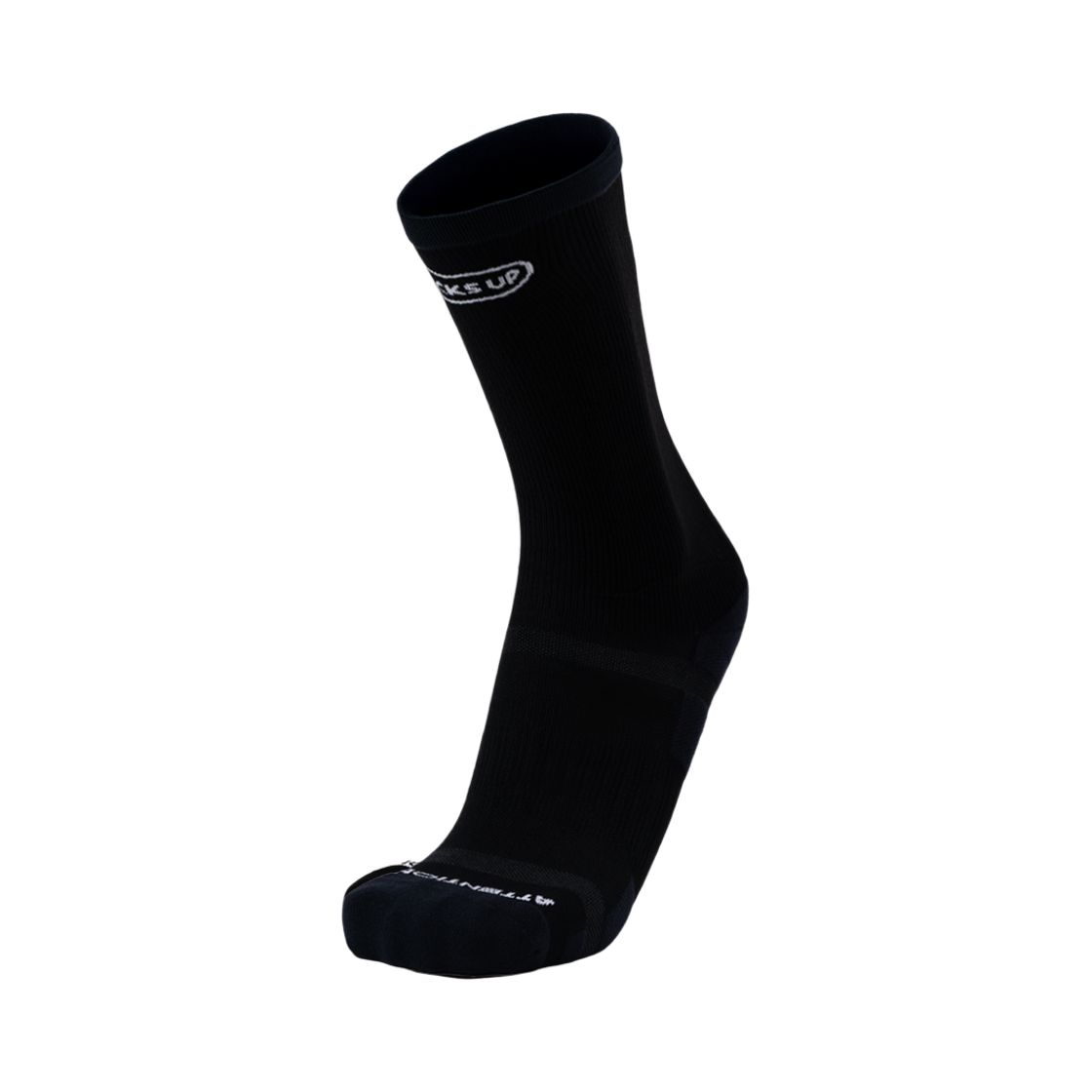 삭스업 어텐션 드라이 러닝 크루삭스 프로 블랙(Socks Up Attention Dry Running Crew Socks PRO Black)
