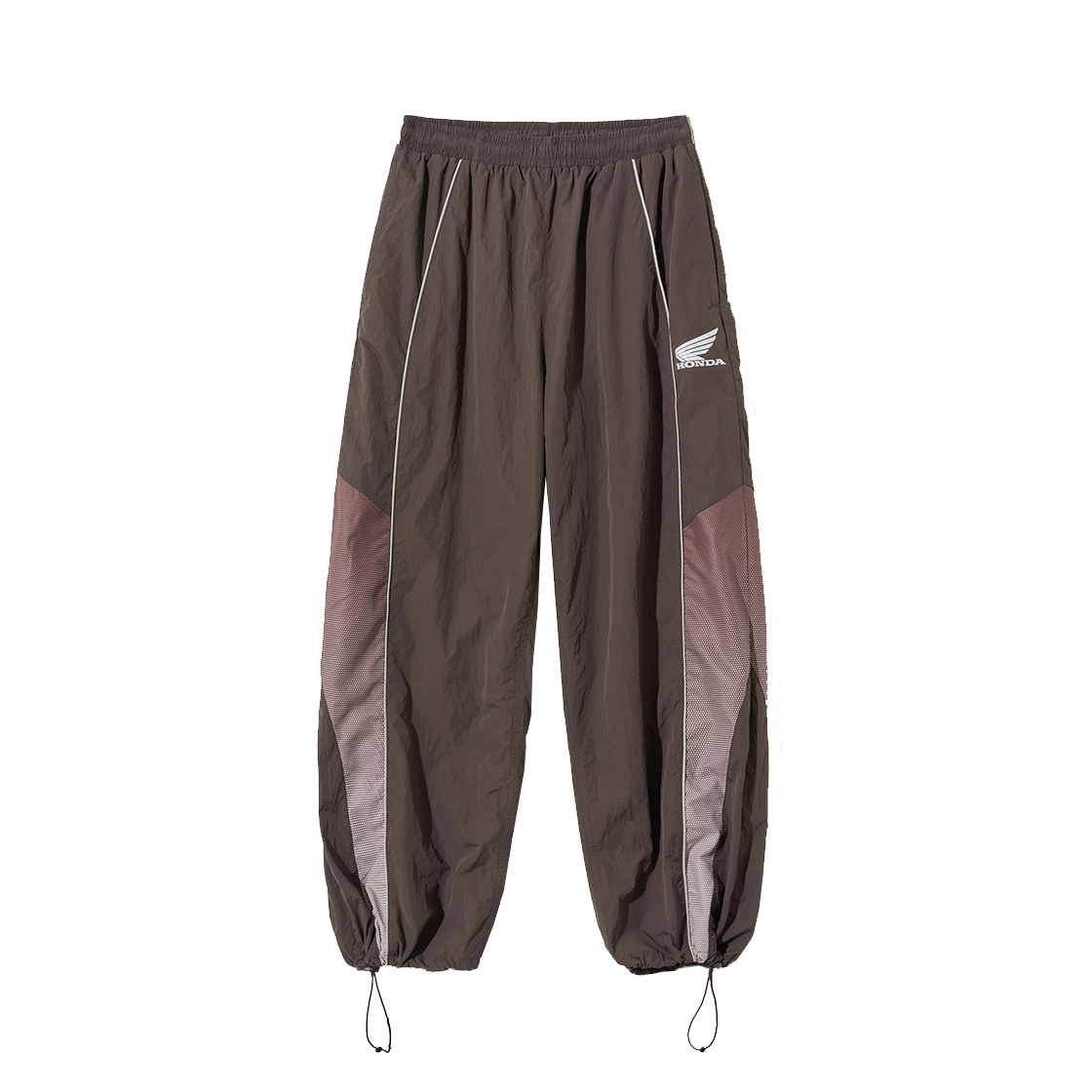 HFF1PT303ABR Honda Speed Track Solid nylon Pants Brown