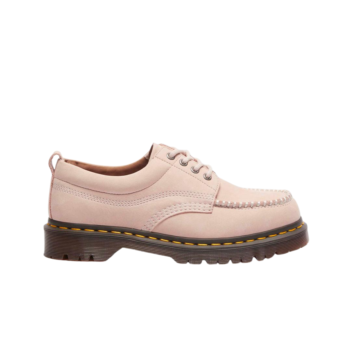 닥터마틴 로웰 버터소프트 레더 목 토 슈즈 파우더 핑크(Dr. Martens Lowell Buttersoft Leather Moc Toe Shoes Powder Pink)