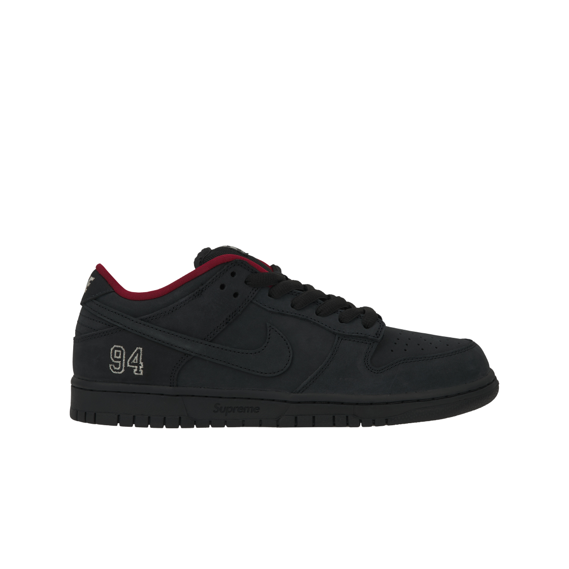 나이키 x 슈프림 SB 덩크 로우 블랙(Nike x Supreme SB Dunk Low Black)