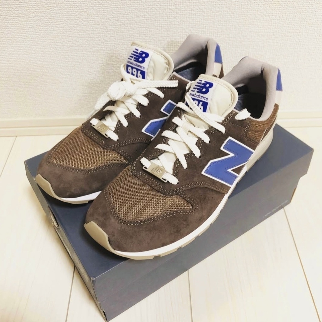 New Balance 996 Brown 착용 스타일