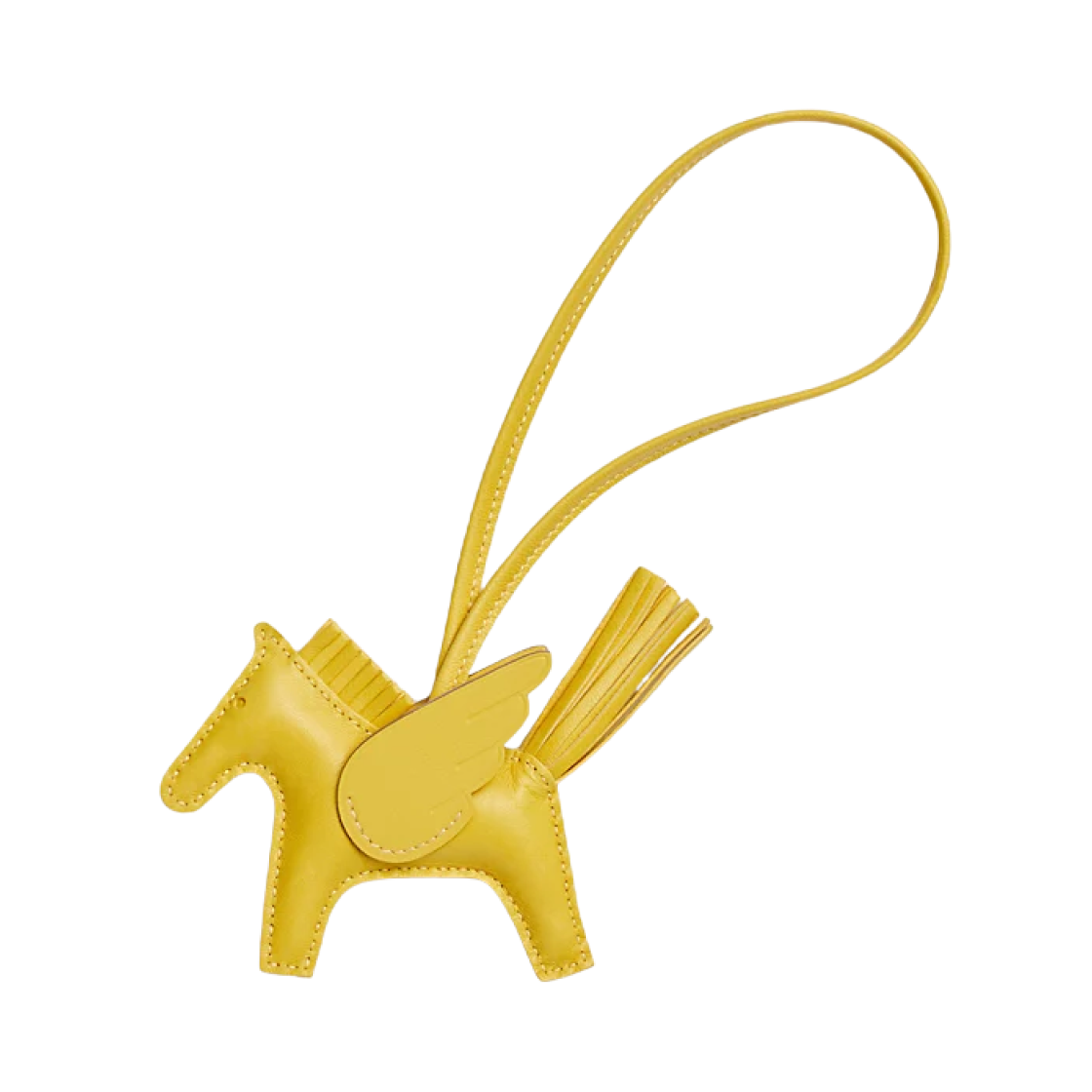 에르메스 로데오 페가수스 PM 참 마일로 스위프트 & 죤 드 나폴리(Hermes Rodeo Pegase PM Charm Milo Swift & Jaune De Naples)