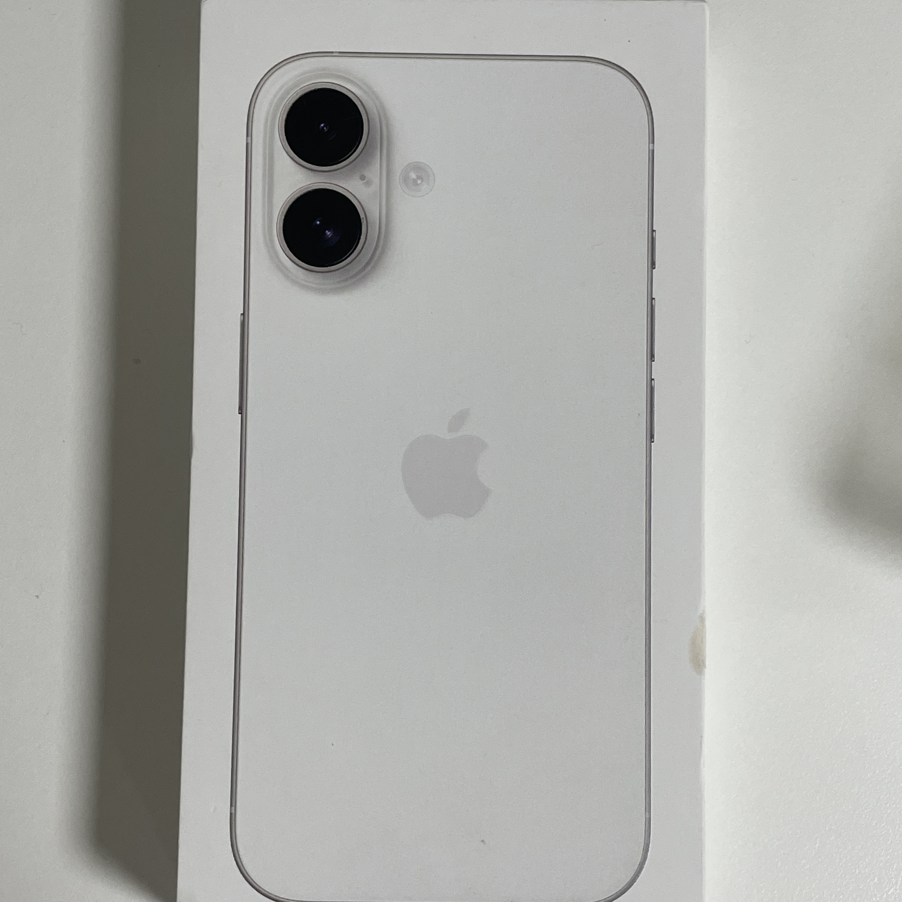 Apple iPhone 16 128GB White 착용 스타일