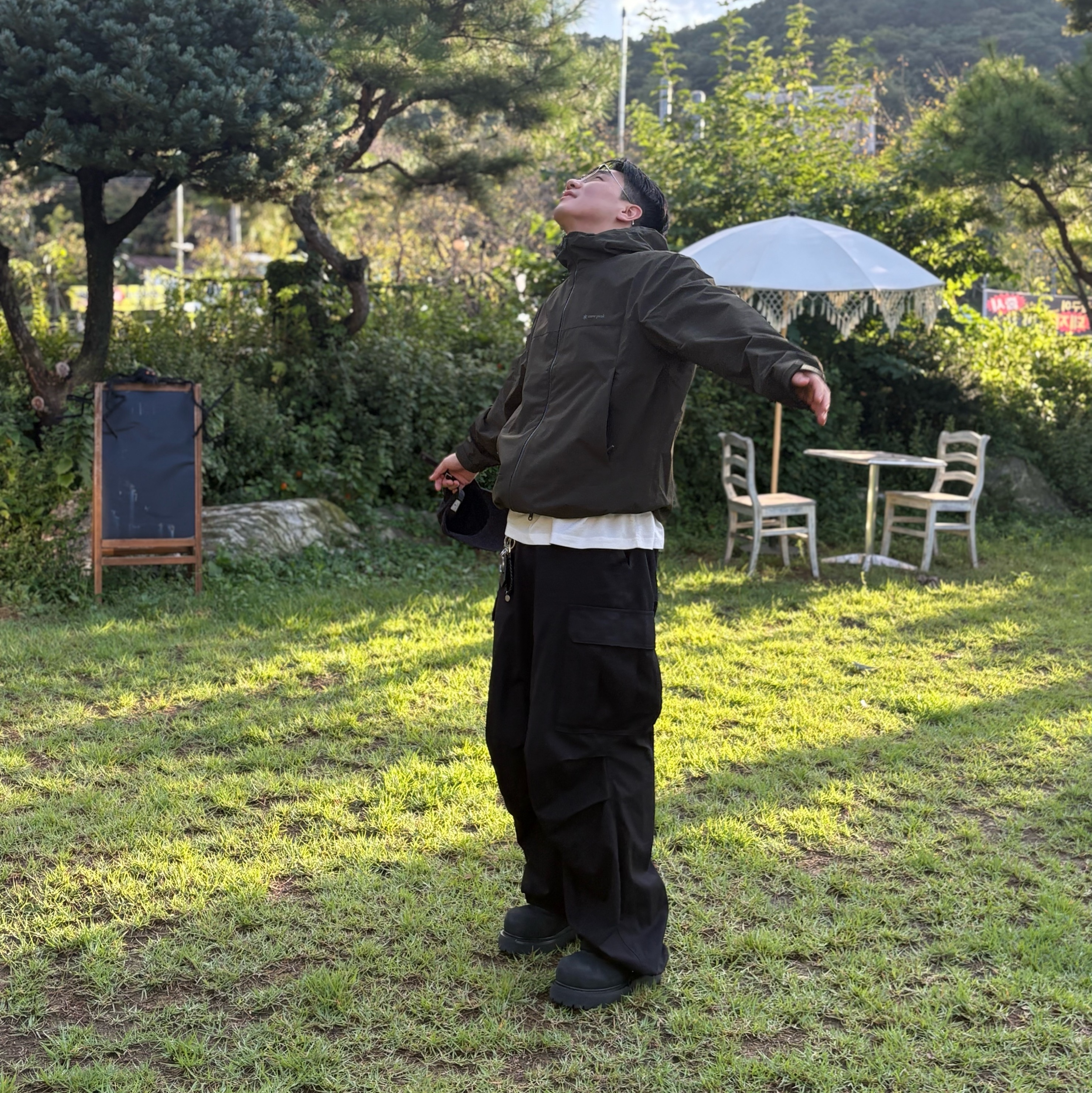 LOSTGARDEN Route Black 착용 스타일 - 4