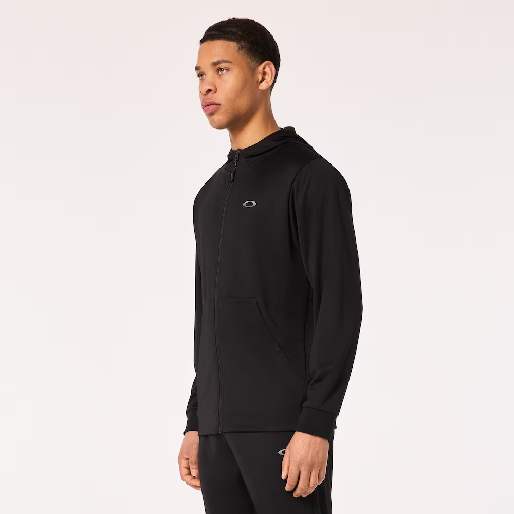 Oakley Foundational Fz Hoodie 3.0 Blackout 착용 스타일 - 1