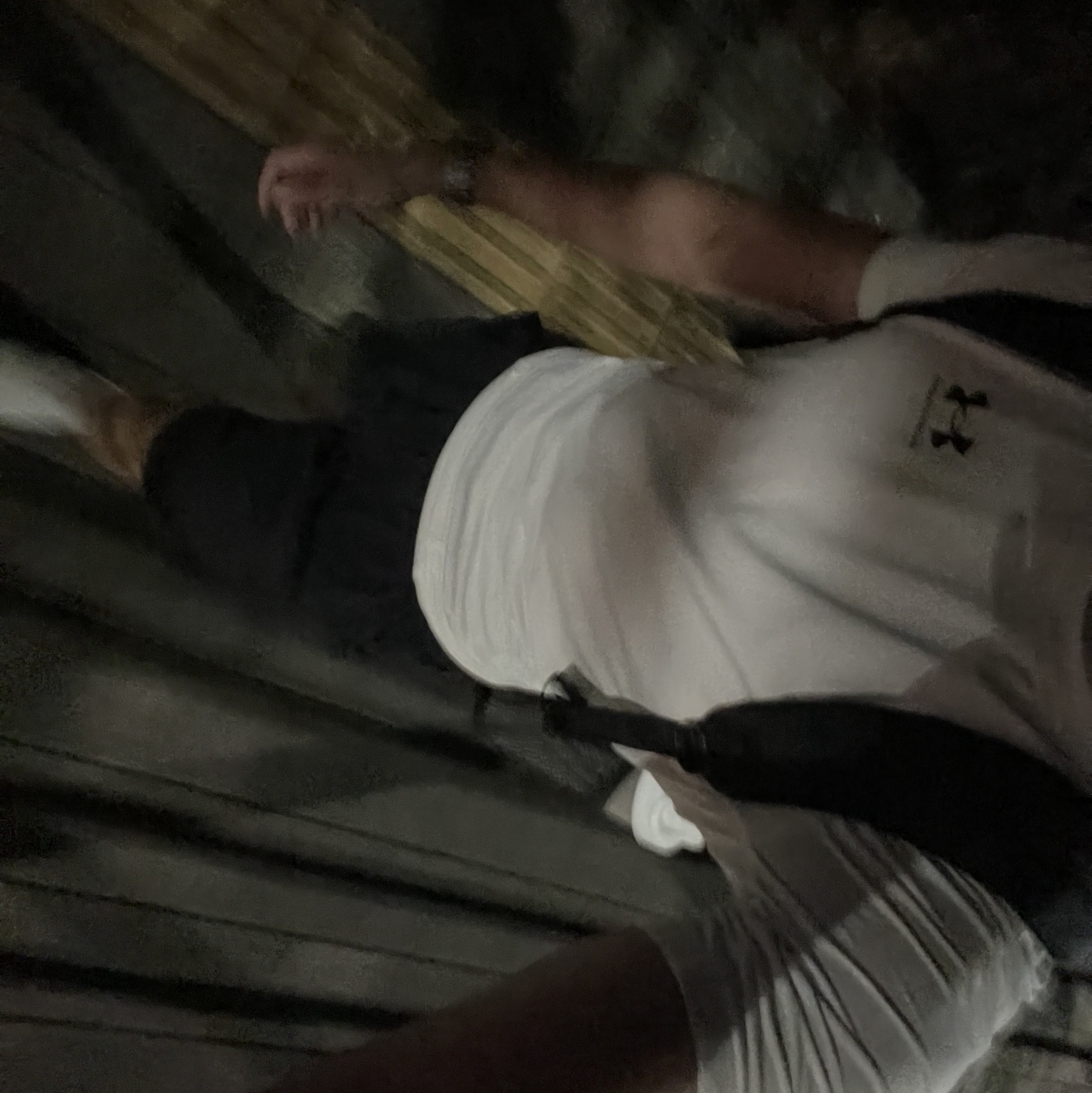 Under Armour HeatGear Short Sleeve White Black 착용 스타일