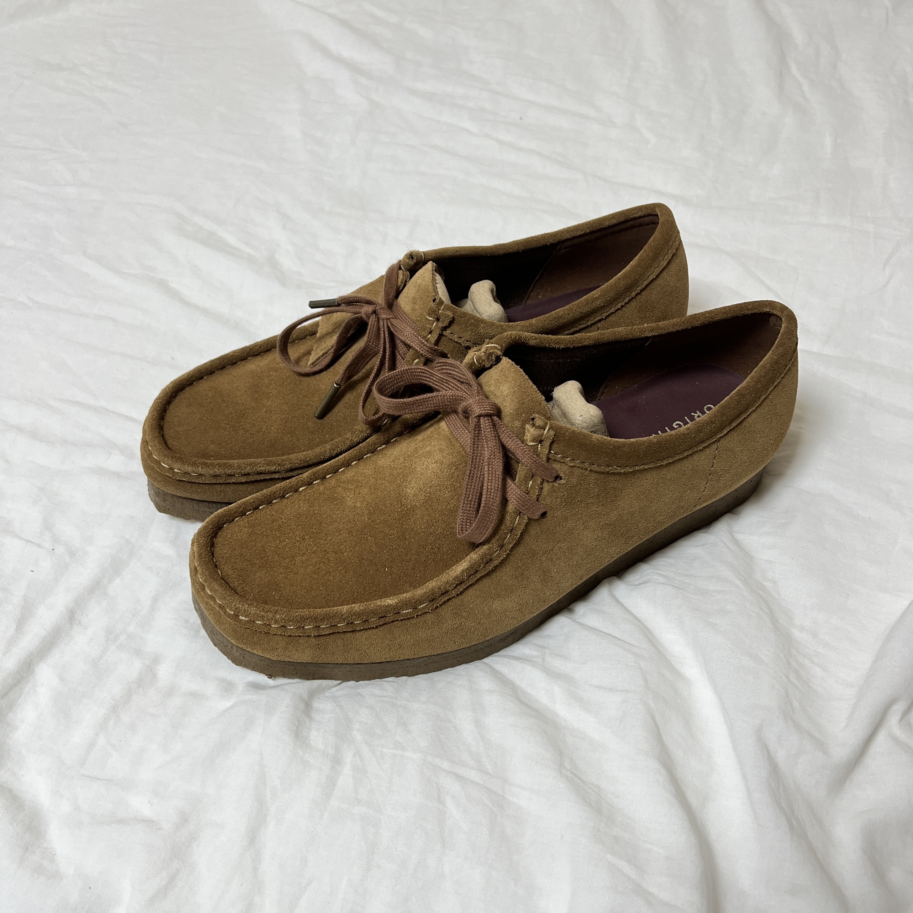 Clarks Wallabee Cola 착용 스타일 - 1