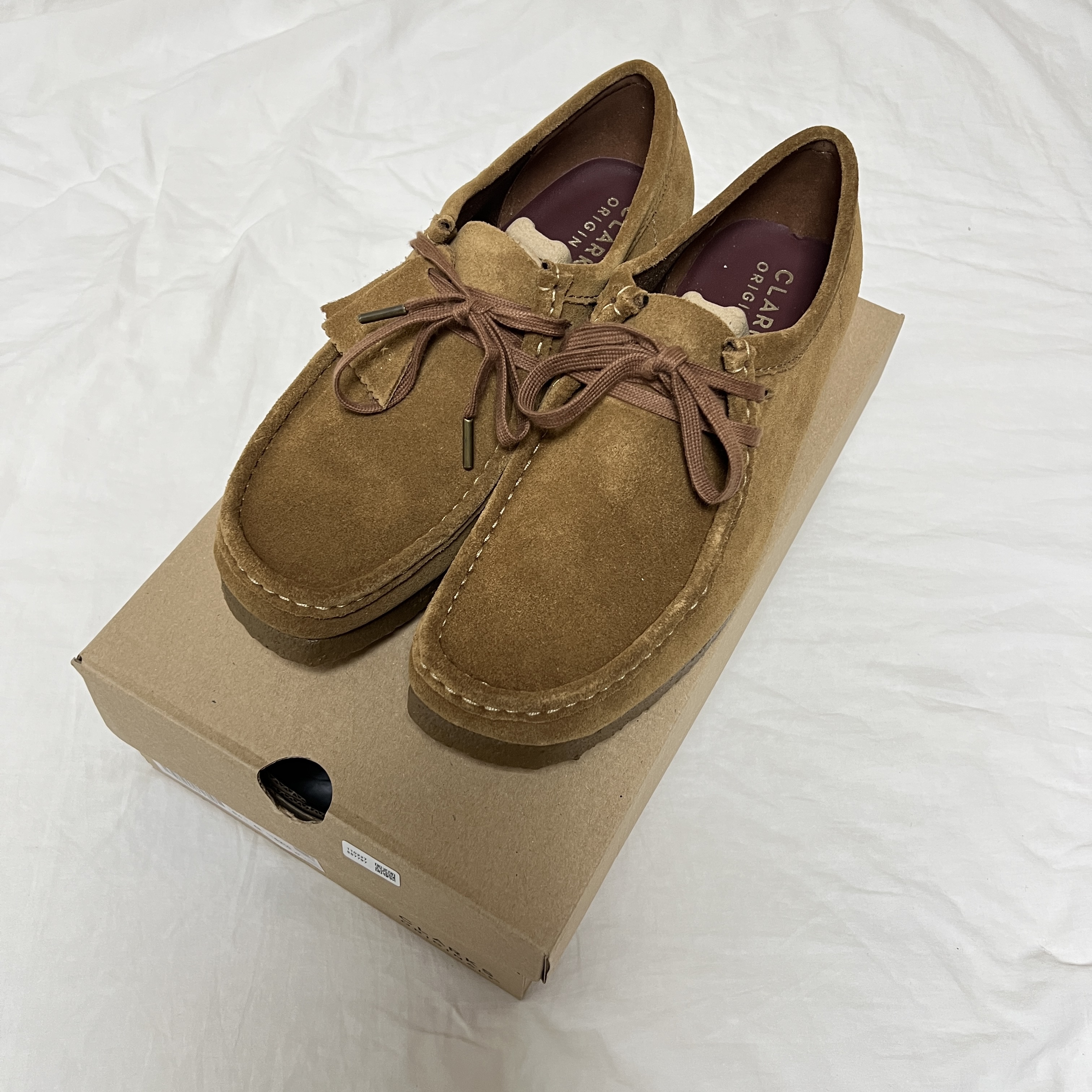 Clarks Wallabee Cola 착용 스타일 - 3