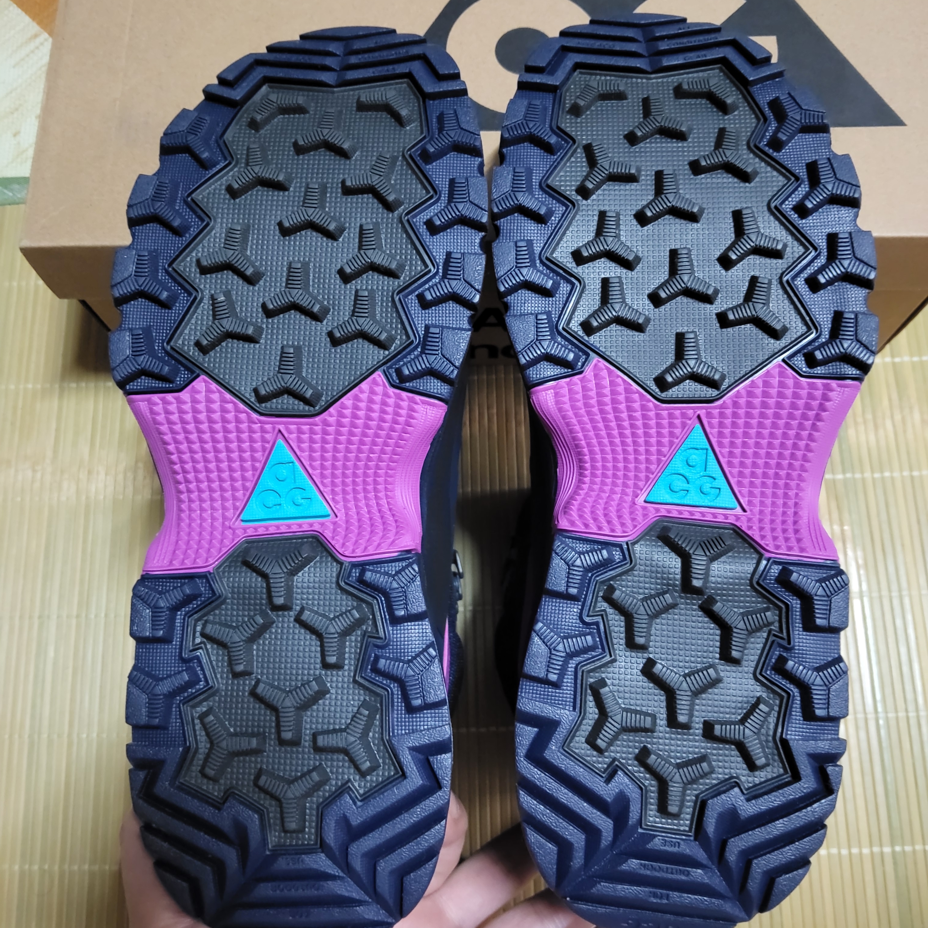 Nike ACG Air Zoom Gaiadome Gore-Tex Obsidian Teal Nebula 착용 스타일 - 9