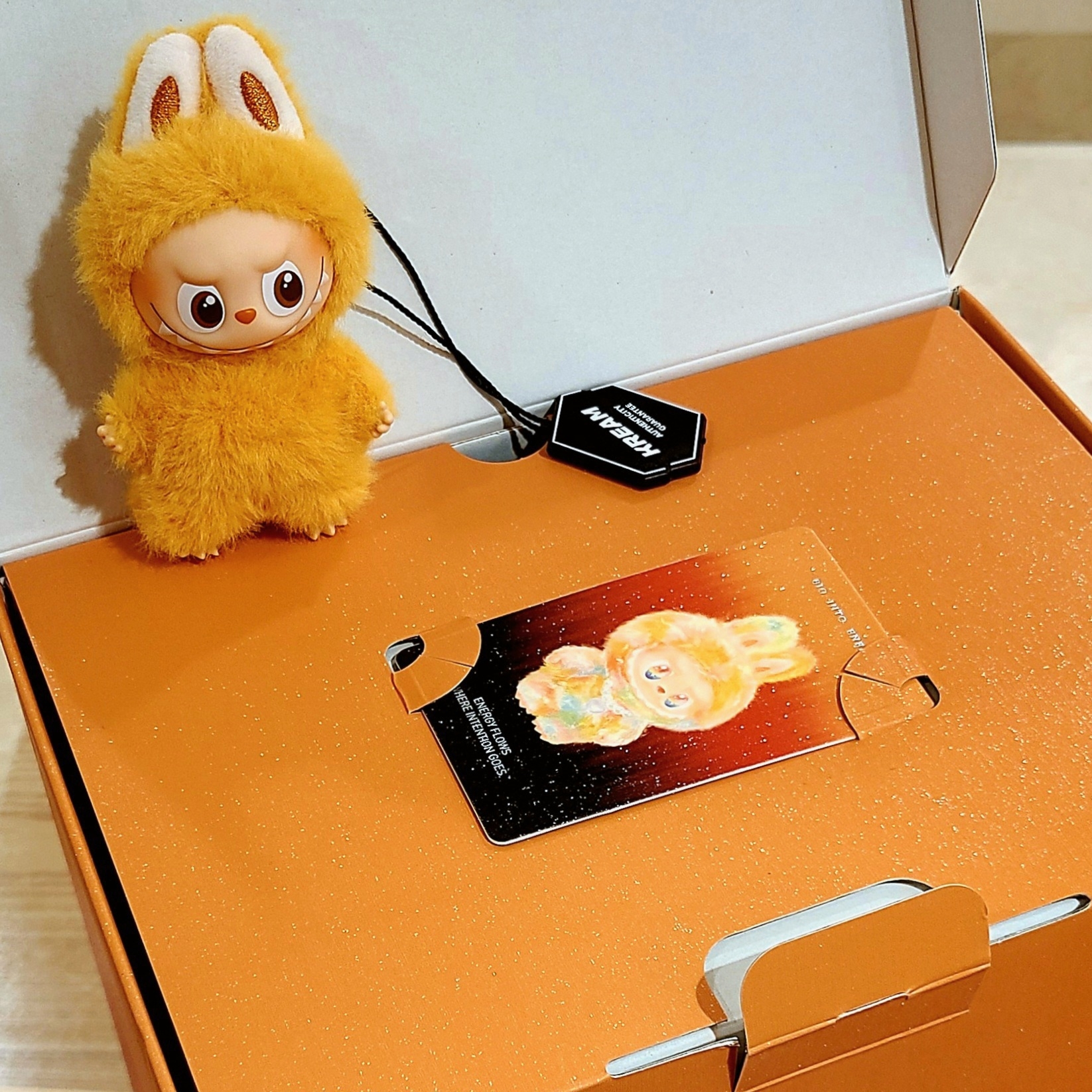 Pop Mart Labubu The Monsters Pin For Love Series Vinyl Plush Pendant (N-Z) Y (Opened Case), Pop Mart Labubu The Monsters Pin For Love Series Vinyl Plush Pendant Sealed Case (N-Z) (14 Blind Boxes) 착용 스타일 - 1