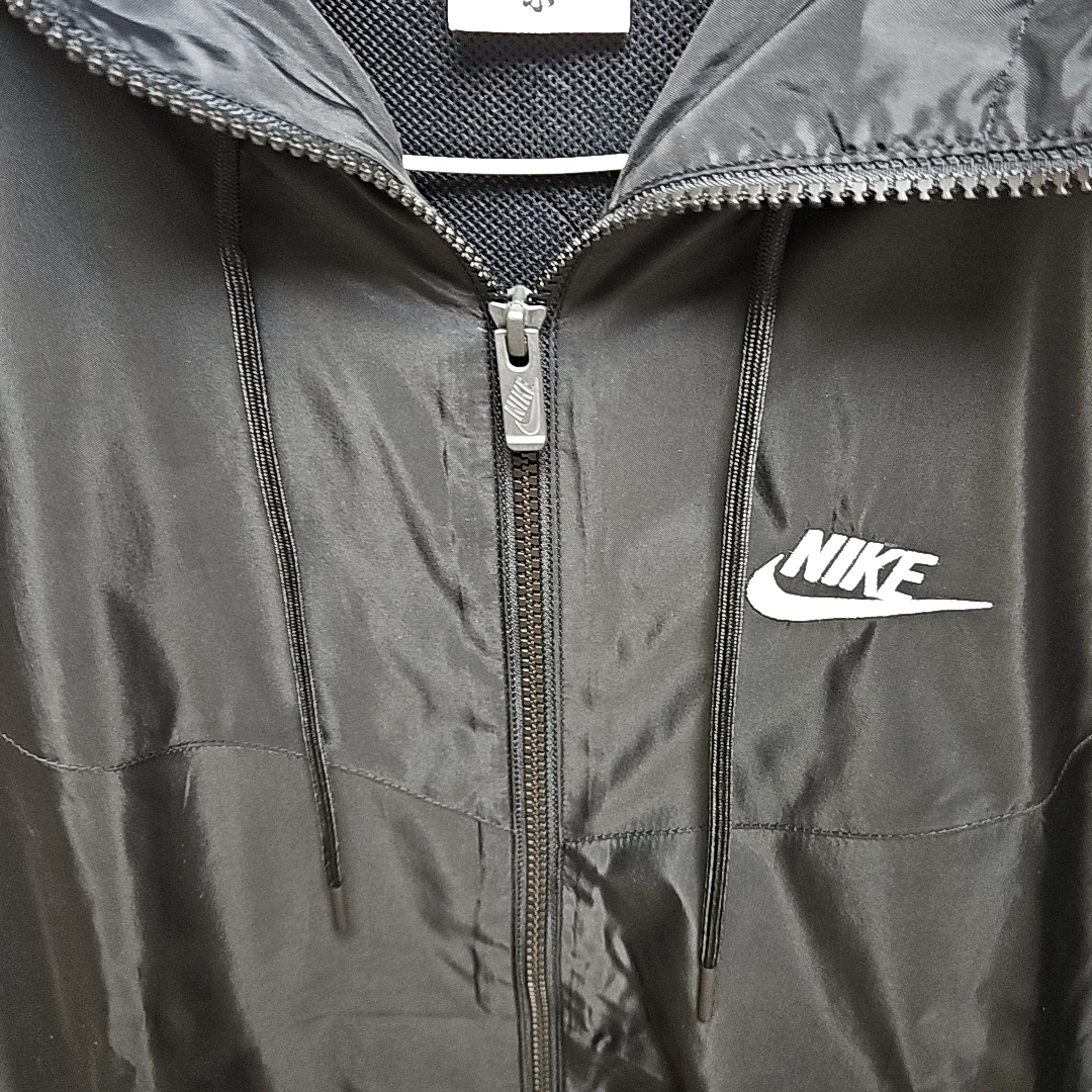 Nike NSW Windrunner Hoodie Jacket Black - Asia 착용 스타일