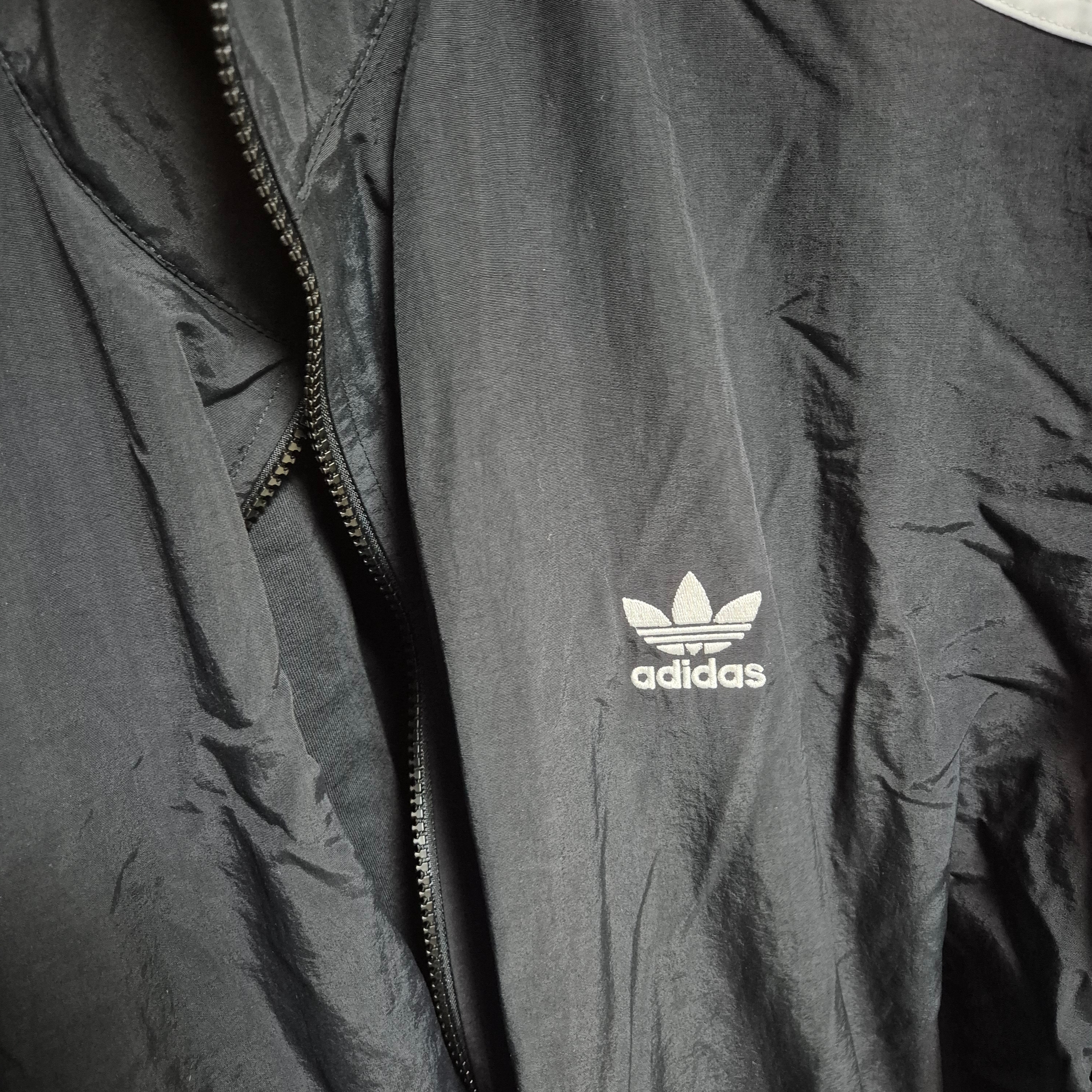 Adidas Adicolor Woven Firebird Track Top Black  - KR Sizing 착용 스타일