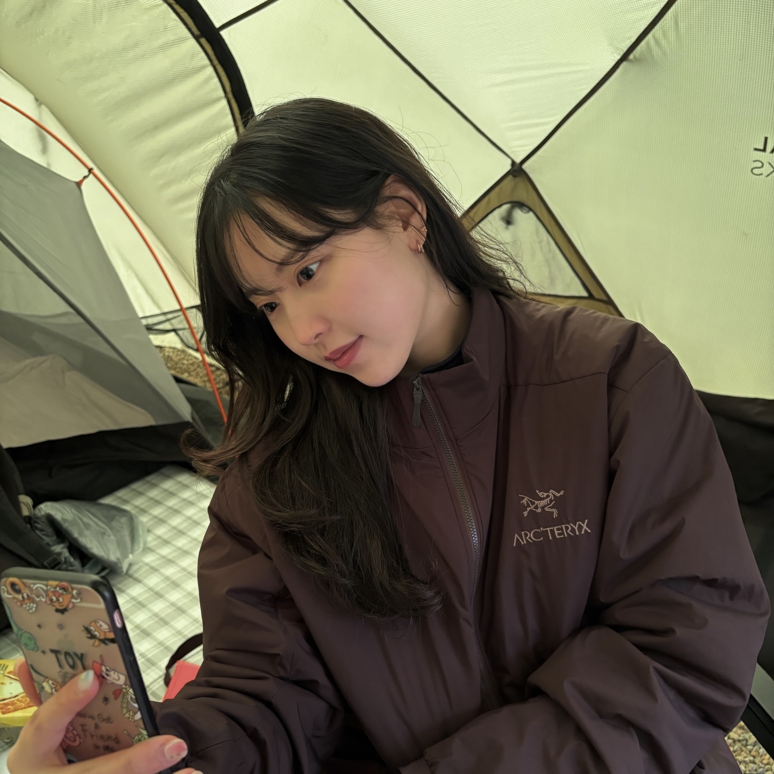 Arc'teryx Atom AR Hoody Figment 착용 스타일 - 1