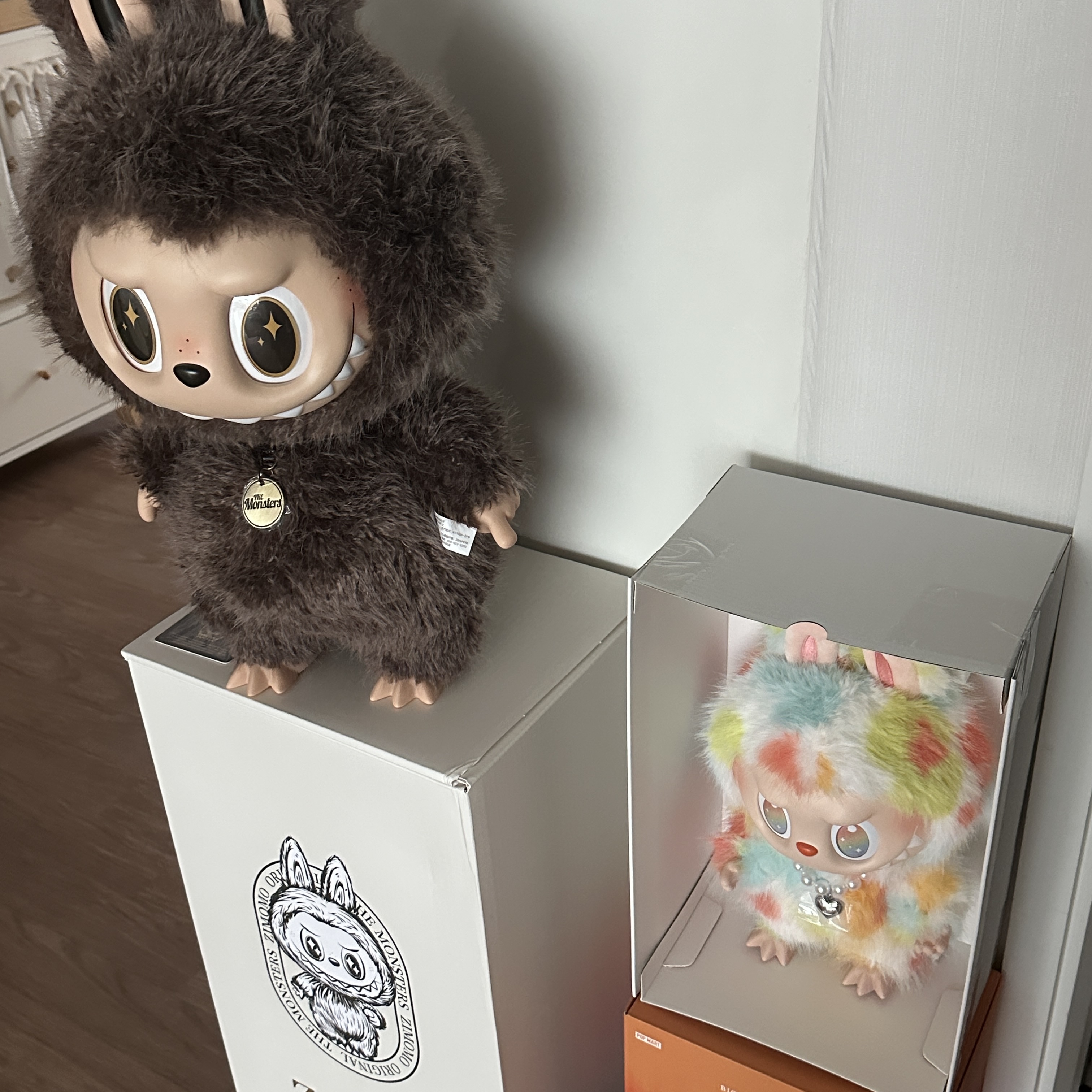 Pop Mart The Monsters I Found You Vinyl Face Doll 착용 스타일