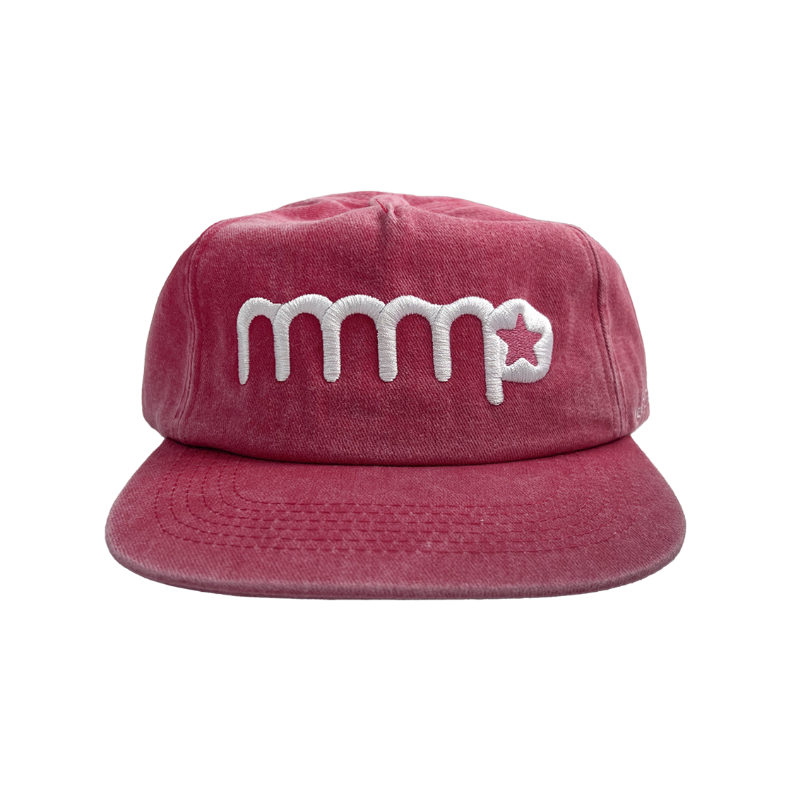 MP25FWCA02RE mnmpair mnmp Star Logo Cap Washed Red