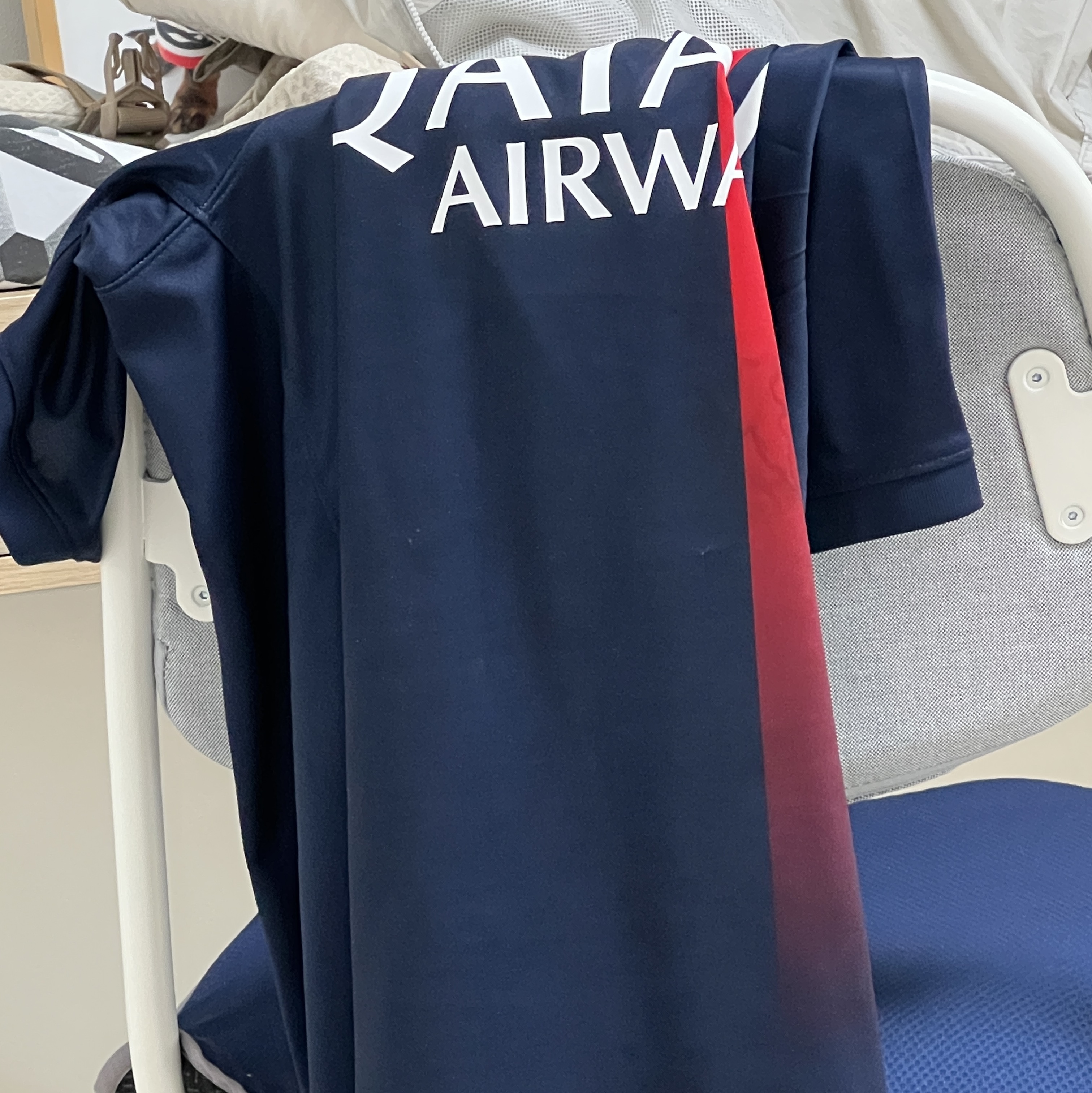 Nike Paris Saint-Germain 2023/24 Dri-Fit Stadium Home Jersey Midnight Navy (Non Marking Ver.) 착용 스타일