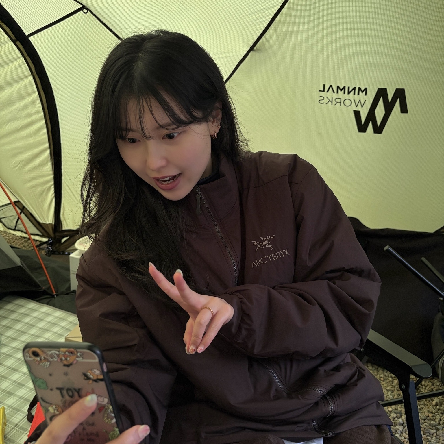 Arc'teryx Atom AR Hoody Figment 착용 스타일 - 2