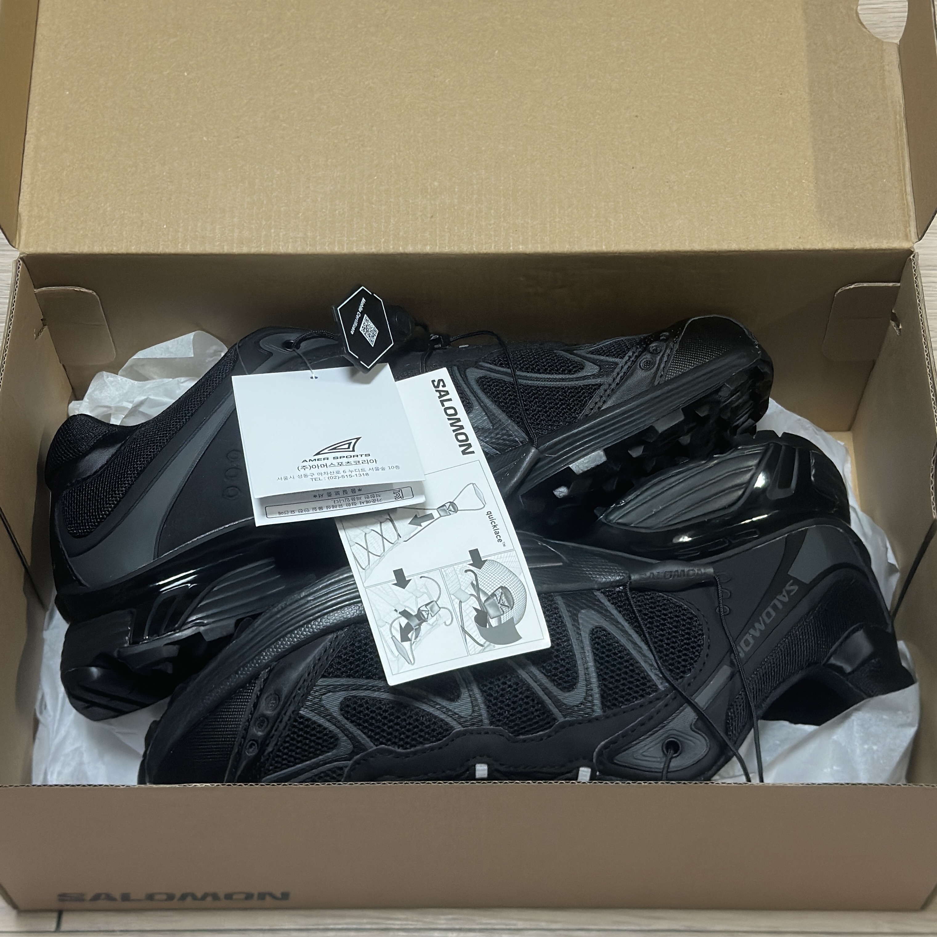 Salomon XT-Whisper Black Asphalt 착용 스타일 - 6