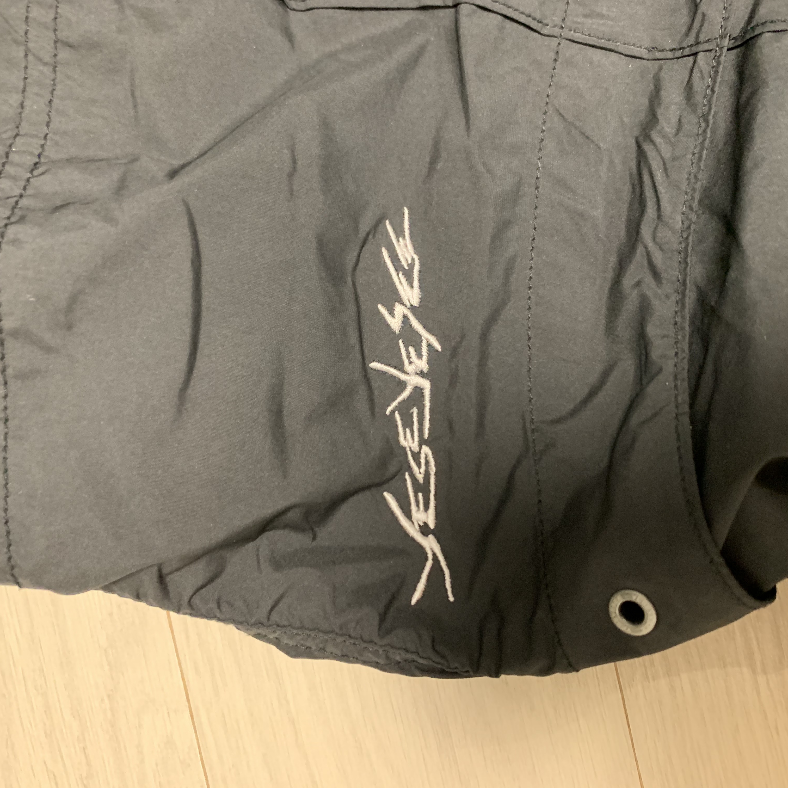 YESEYESEE Staff Trek Pants Black 착용 스타일 - 2
