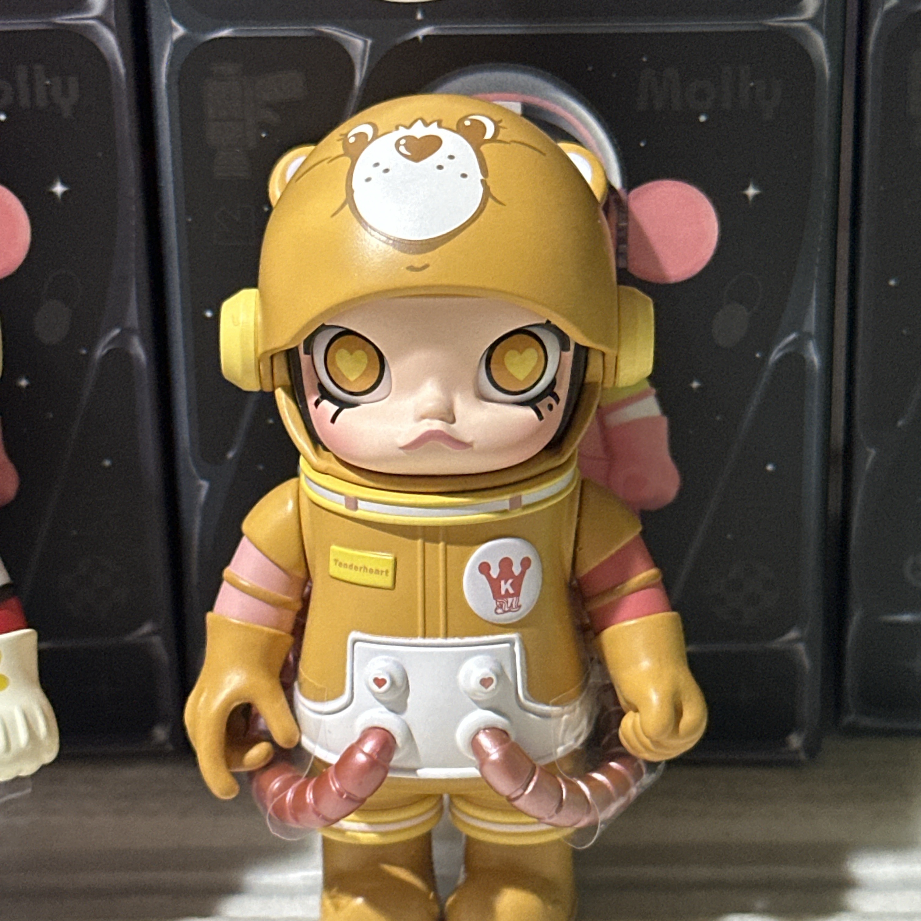 Pop Mart Mega Space Molly 100% Series4 Lalacompany - Durianman (Opened Case), Pop Mart Mega Space Molly Series 3 Tetris (Opened Case) 착용 스타일 - 8