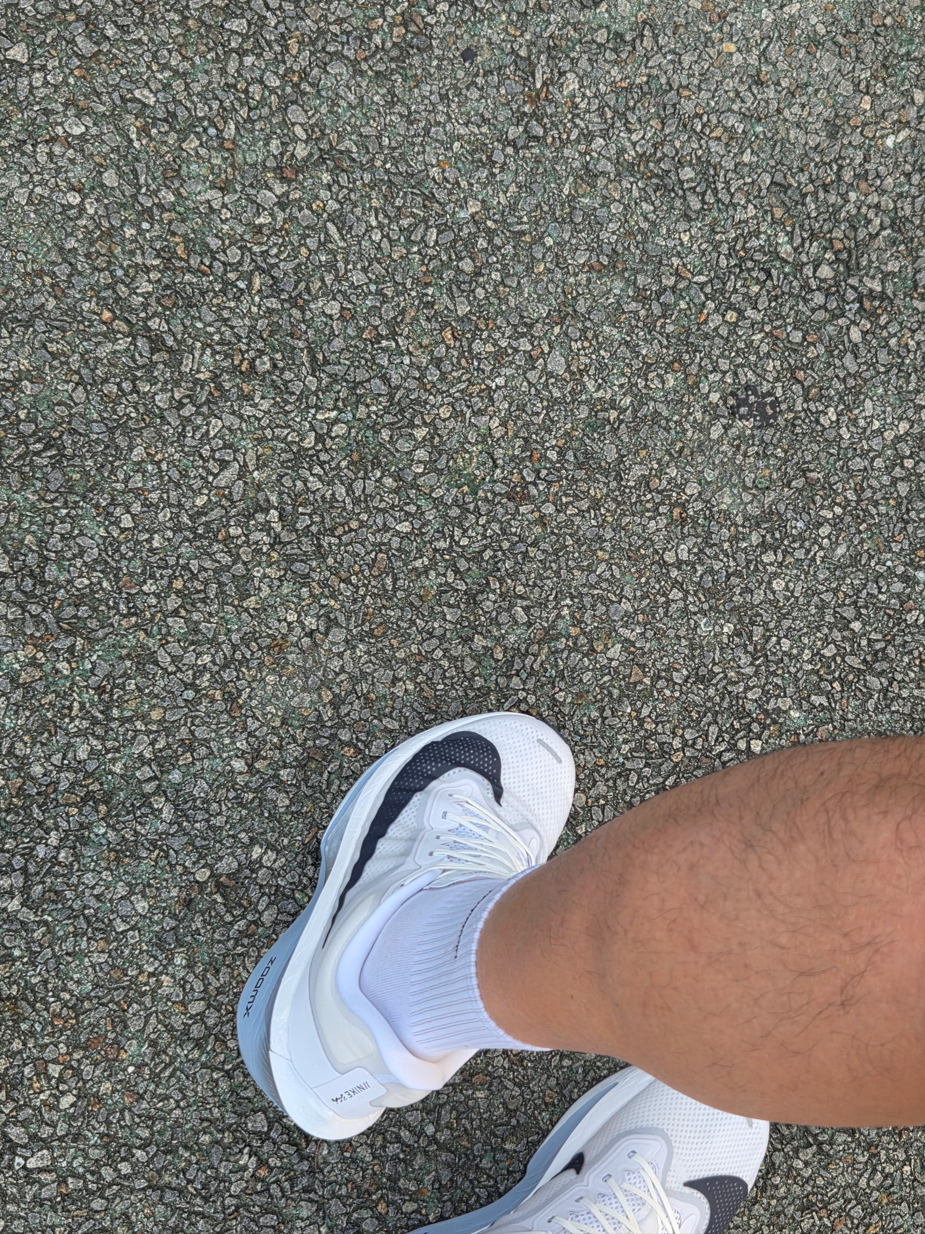 Nike Zoom Fly 6 White Pure Platinum 착용 스타일