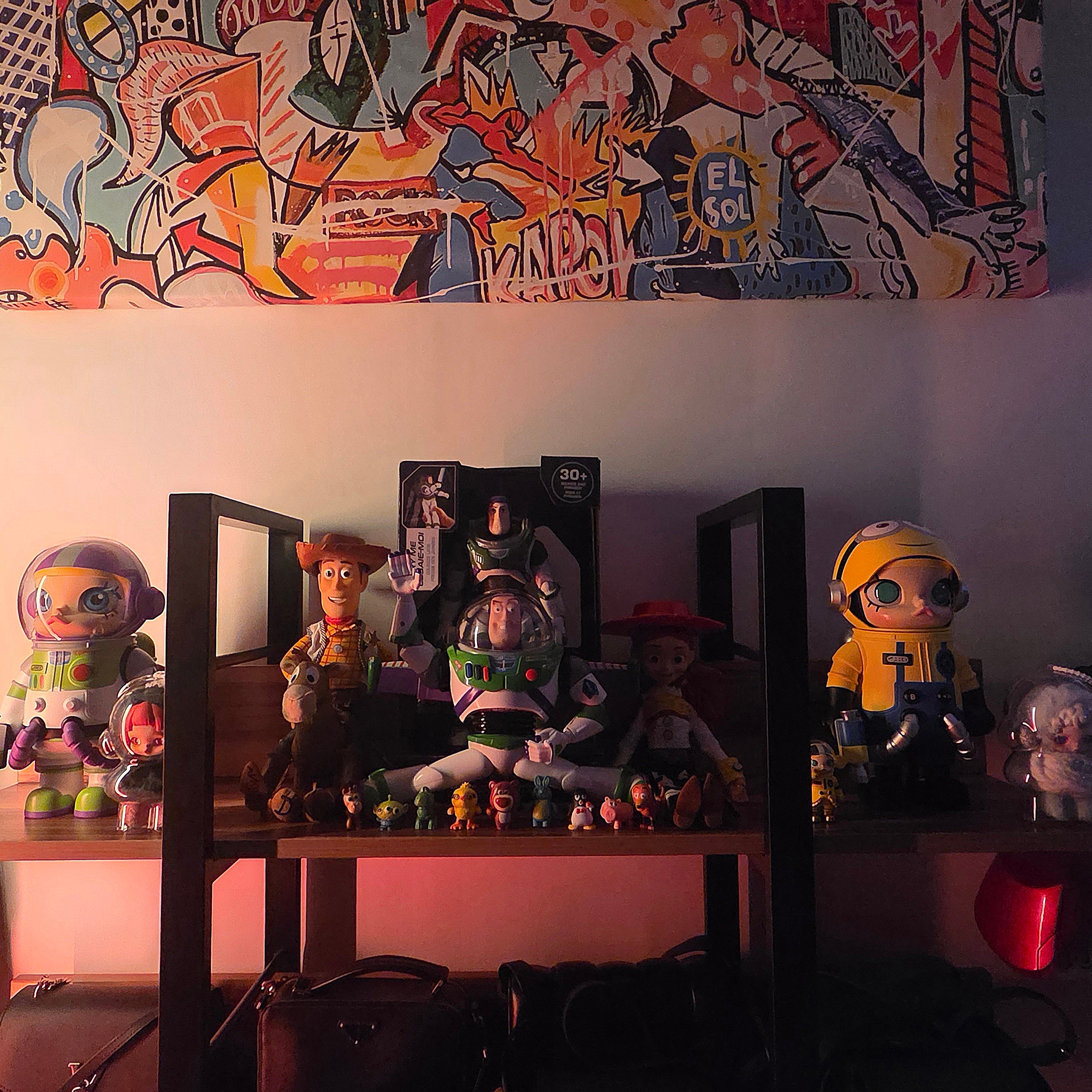 Pop Mart Mega Space Molly 400% Buzz Lightyear 착용 스타일 - 6