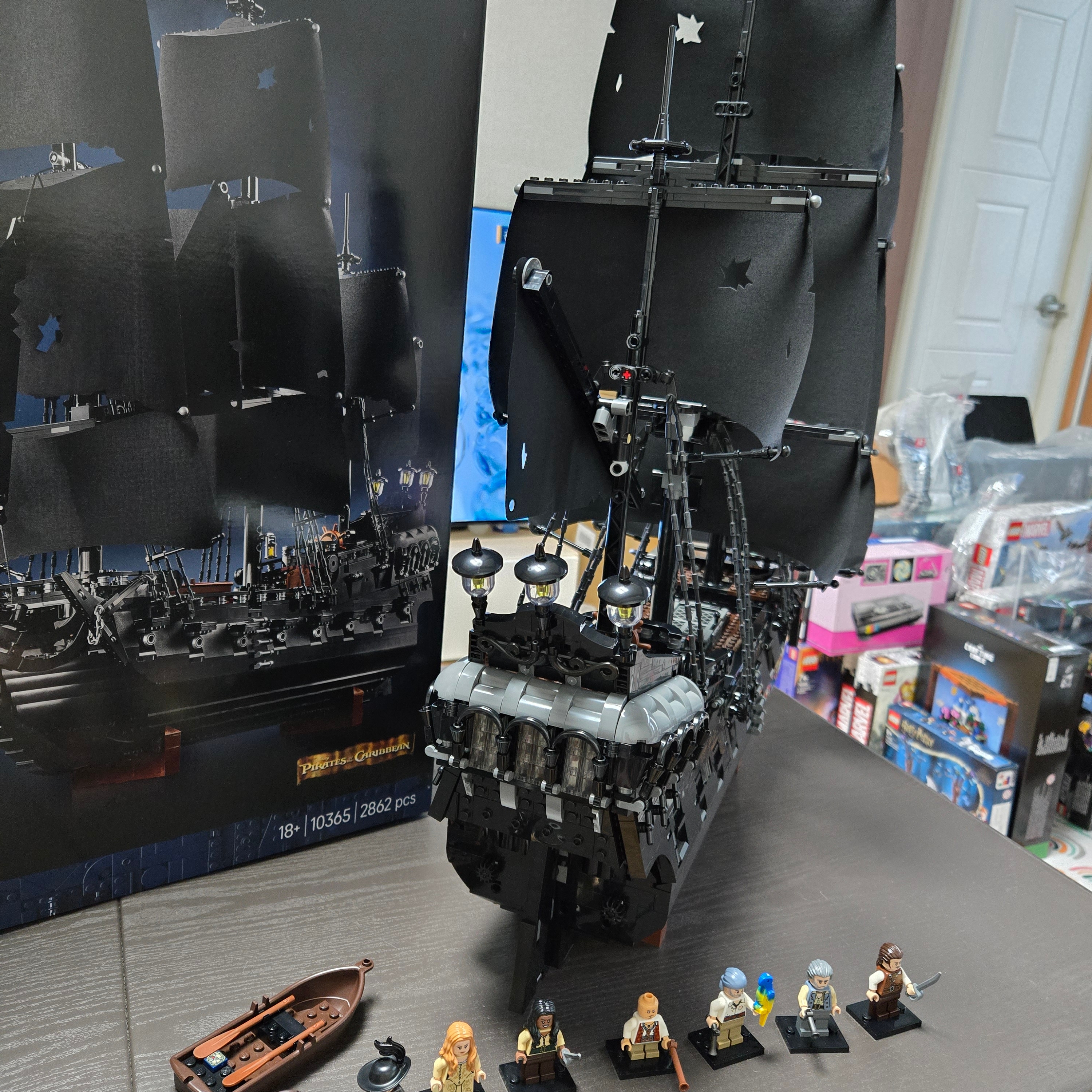 Lego Icons Captain Jack Sparrow's Pirate Ship 착용 스타일 - 3