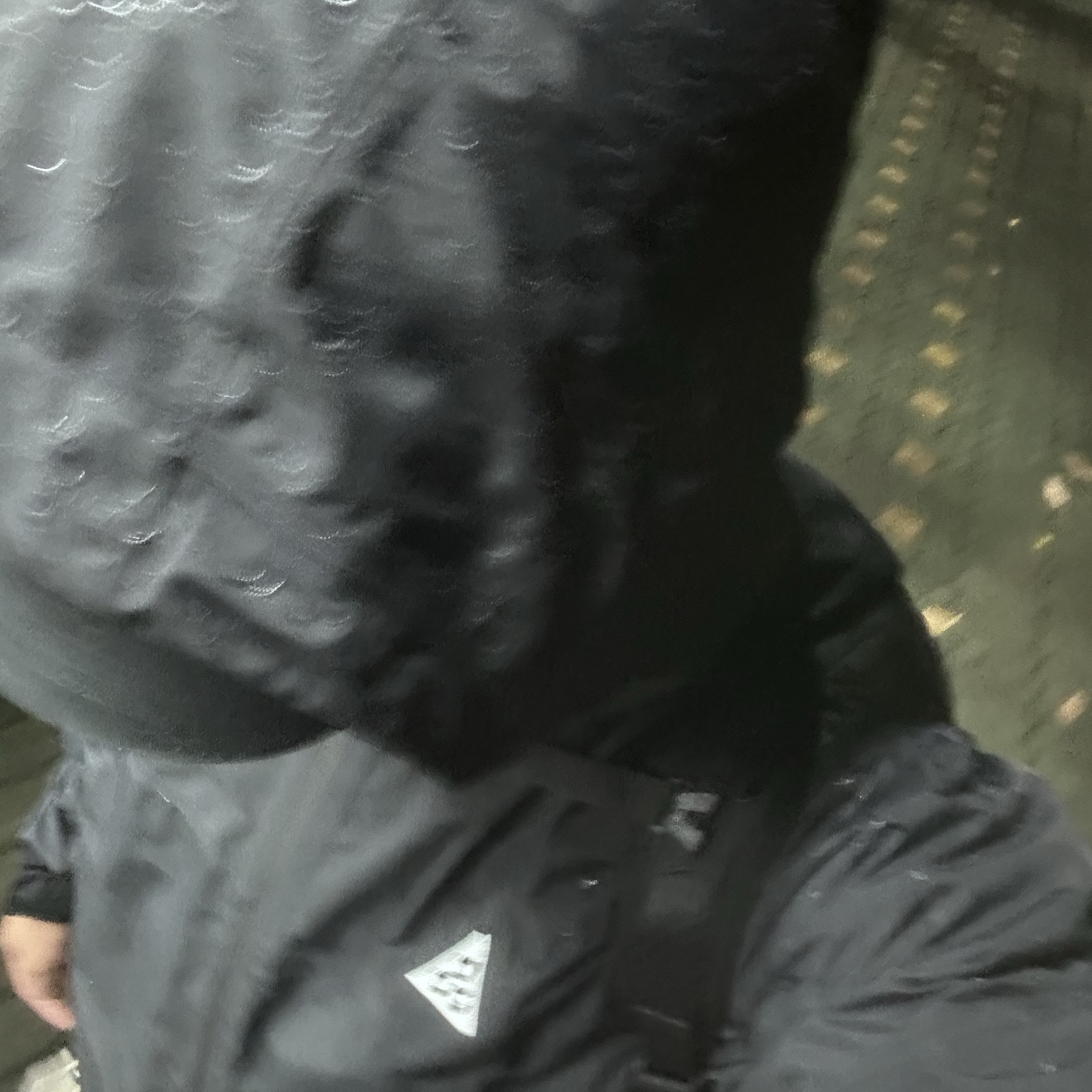 Nike ACG Morpho Storm-Fit ADV Rain Jacket Black - Asia 착용 스타일