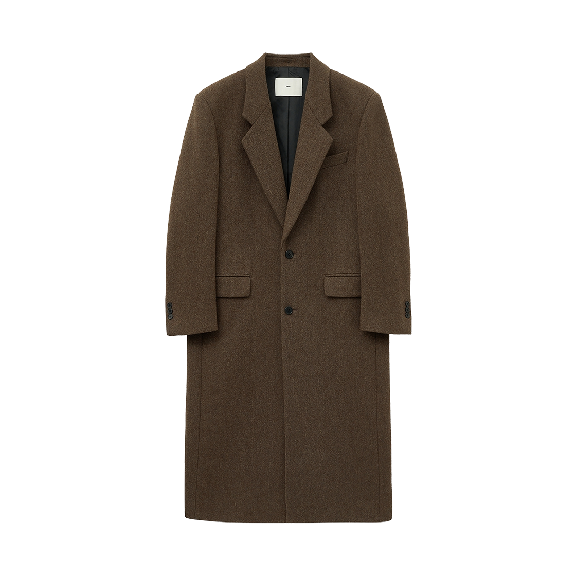 TNCO5F103W2 TNGT Herringbone Oversized Single Coat Red Brown