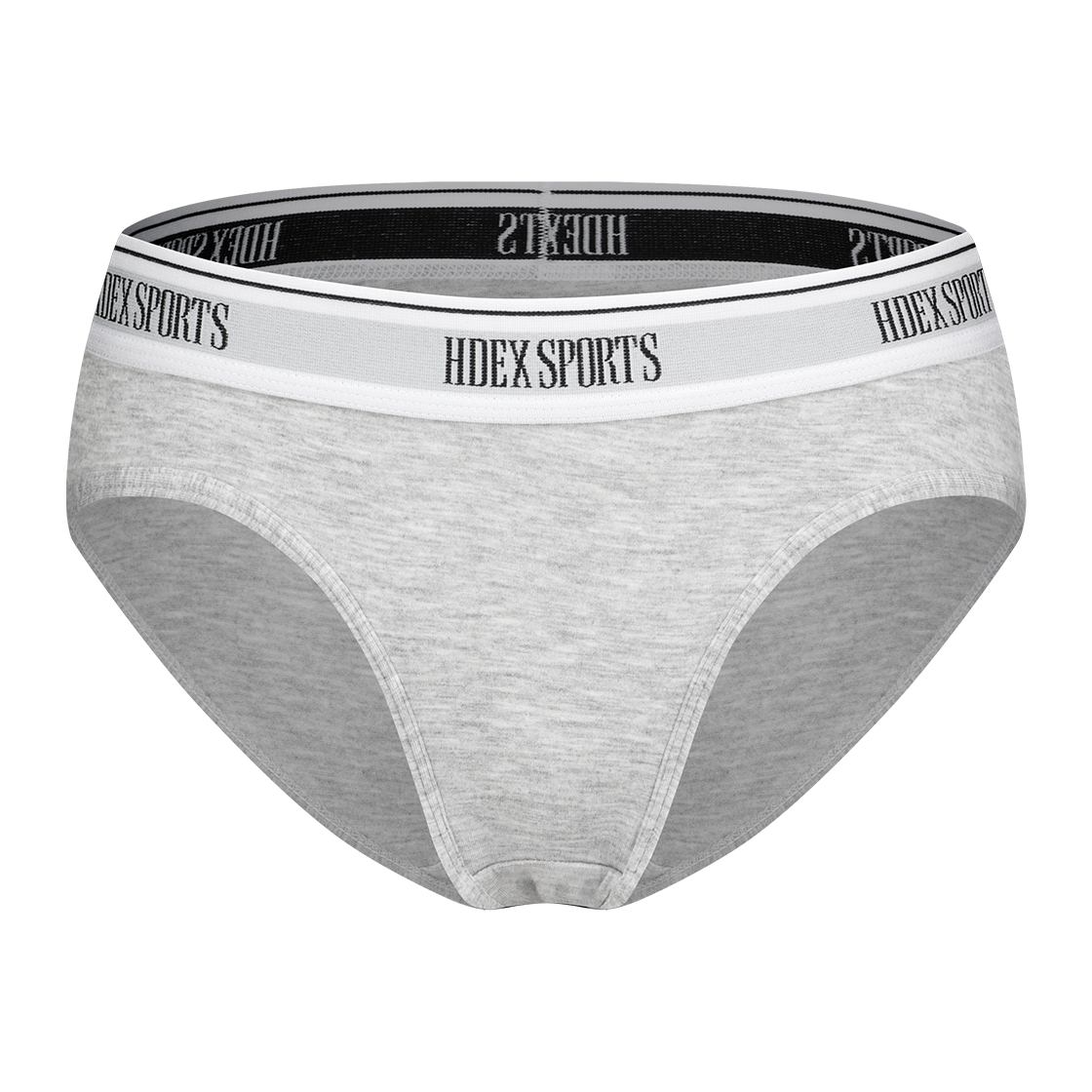 H253WRLUW02MGY Comfort Banding Panties Melange Gray