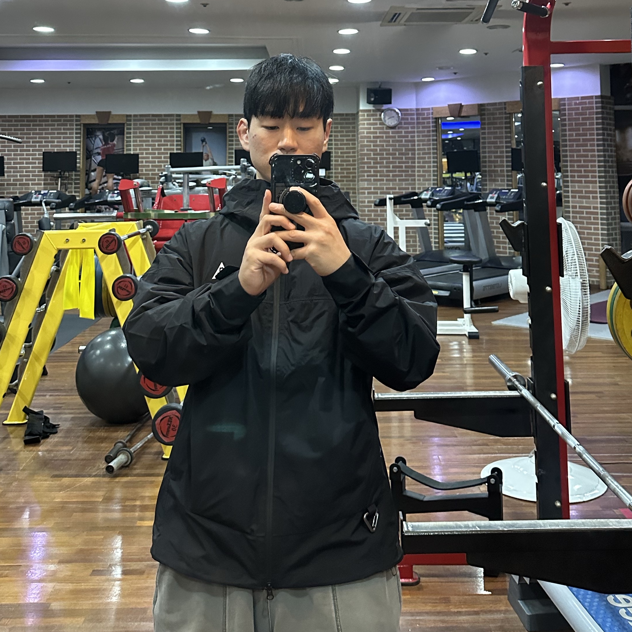 Nike ACG Morpho Storm-Fit ADV Rain Jacket Black - Asia 착용 스타일