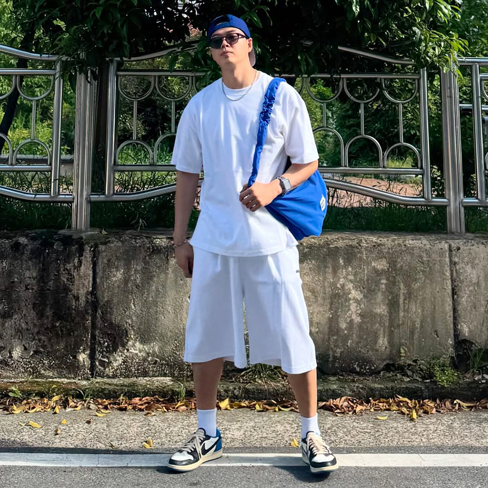 마스마룰즈 나일론 투웨이 셔링 호보백 블루 | MASMARULEZ | KREAM