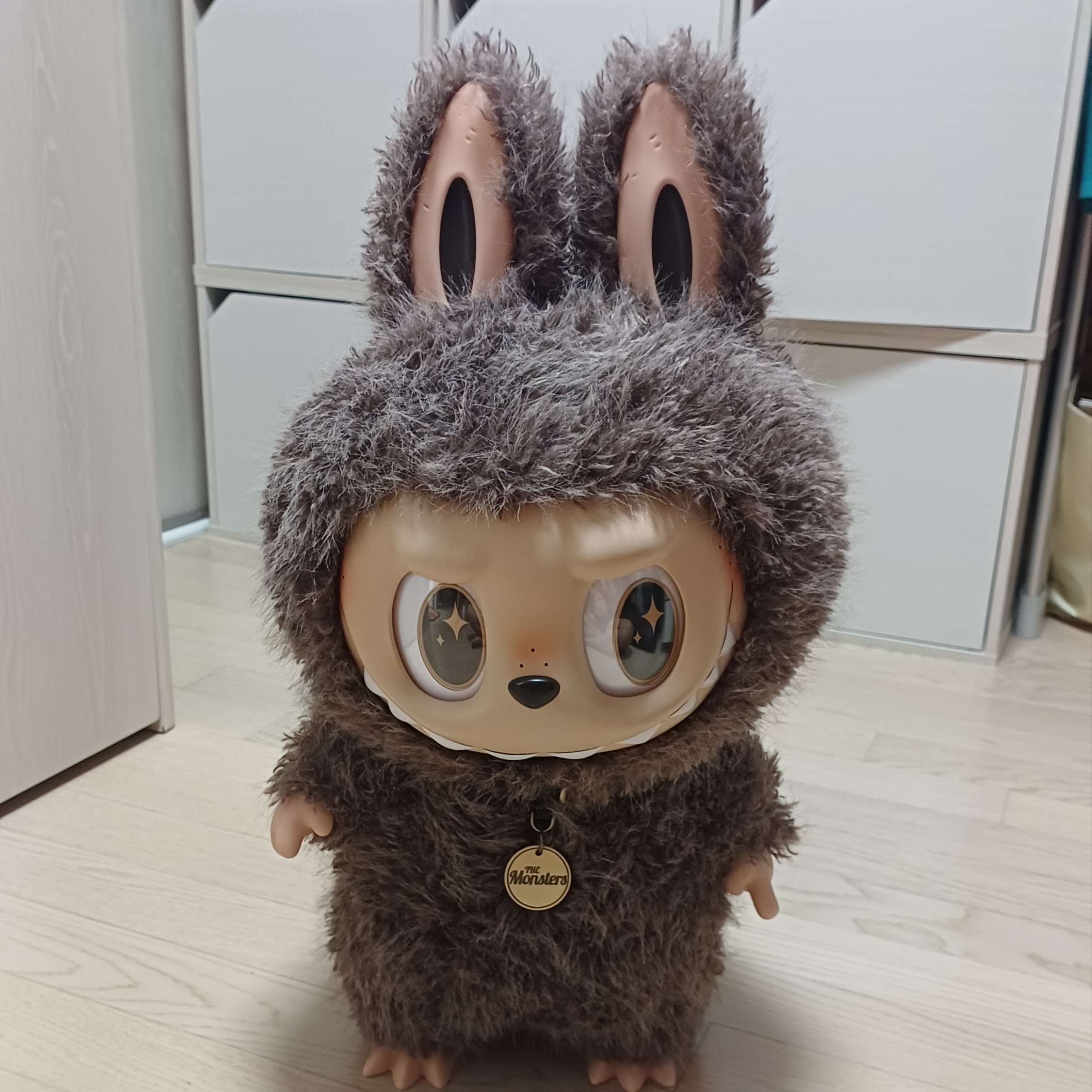 Pop Mart The Monsters I Found You Vinyl Face Doll 착용 스타일