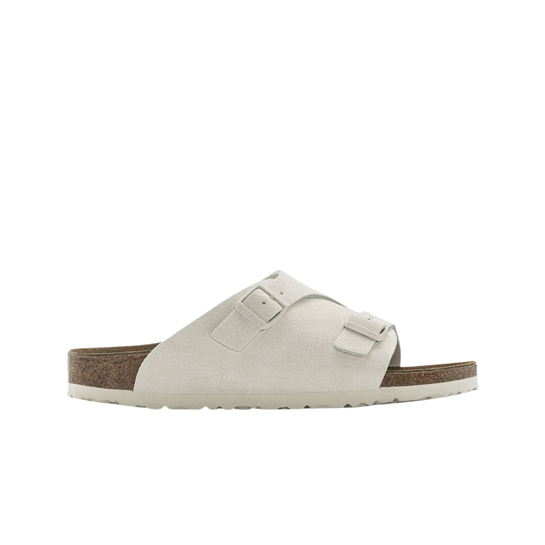 버켄스탁 취리히 스웨이드 레더 앤티크 화이트 - 레귤러(Birkenstock Zurich Suede Leather Antique White - Regular)