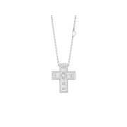 Damiani Belle Epoque Large White Gold Necklace