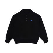 Ader Error Sig; BL Tag Knit 02 Noir