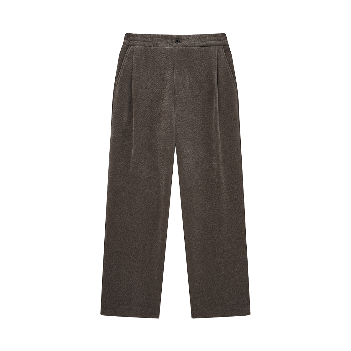 TNPA5F203I2 TNGT Velvet-knit Wide fit Banding Pants Taupe Beige