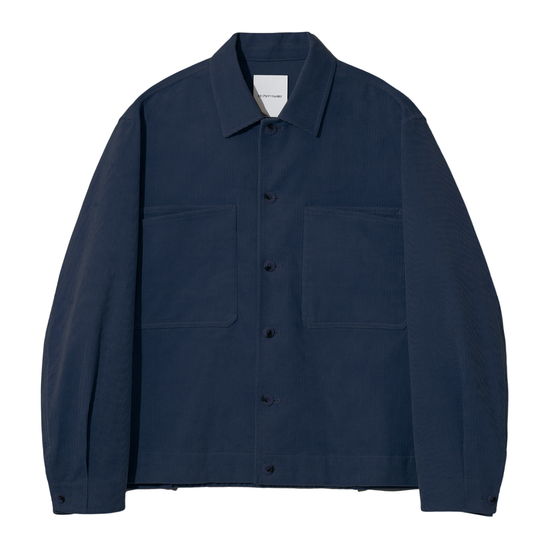 르917 코듀로이 레이어드 포켓 자켓 네이비(LE17SEPTEMBRE Corduroy Layered Pocket Jacket Navy)